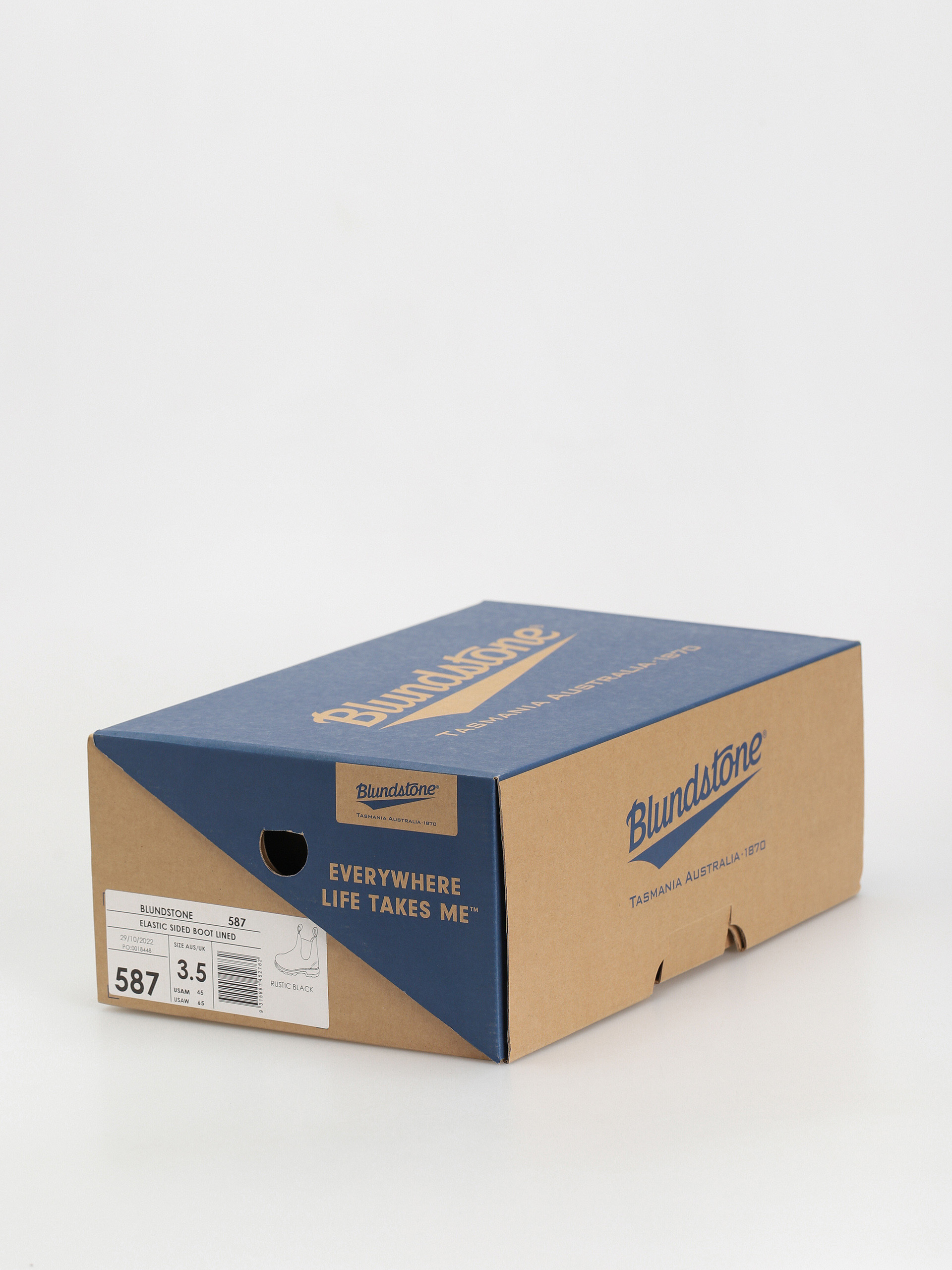 Blundstone 587 Schuhe (rustic black)