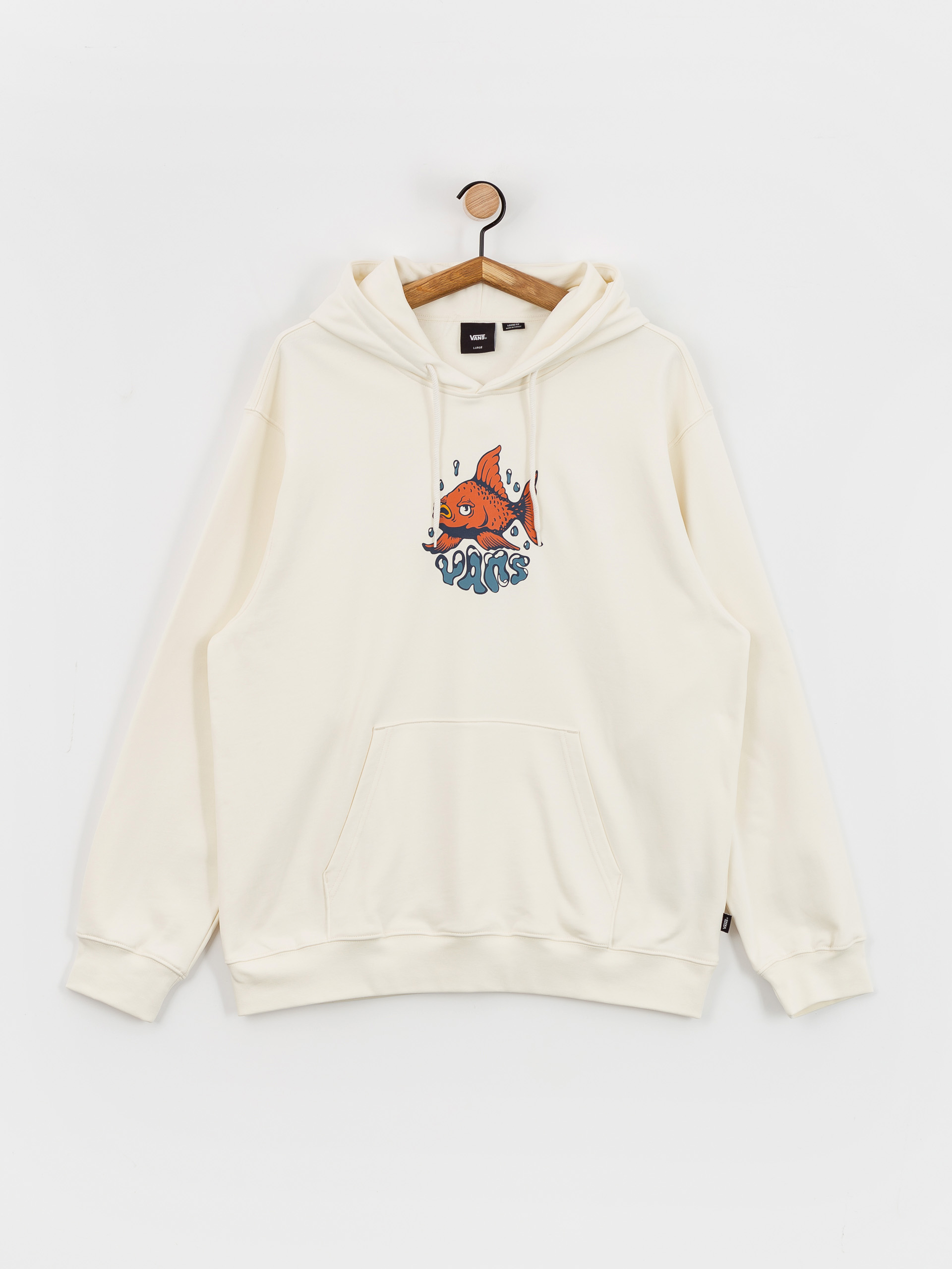 Vans Fish Loose HD Hoodie (marshmallow)