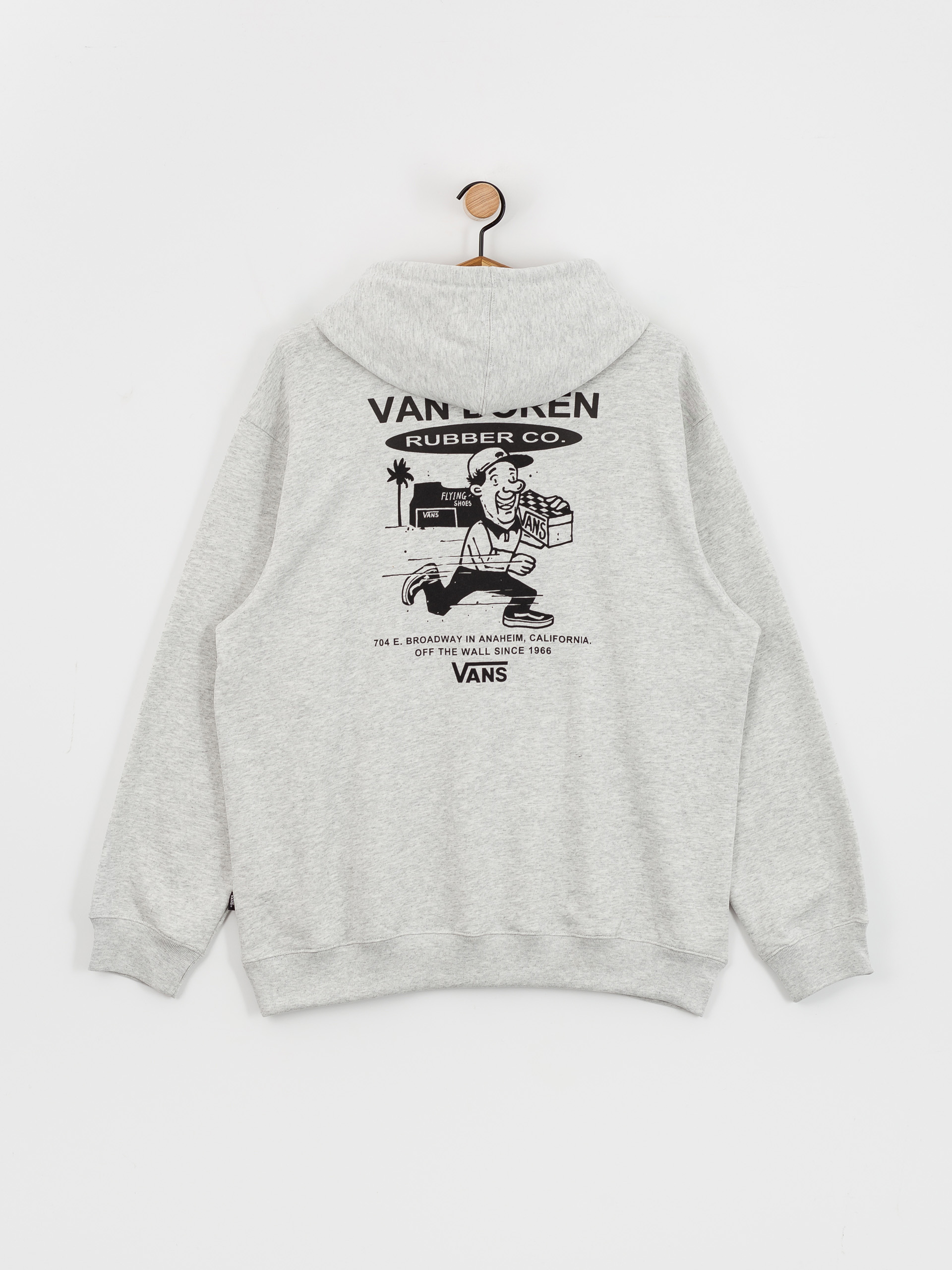 Vans Fun Gfx Loose HD Hoodie (light grey heather)