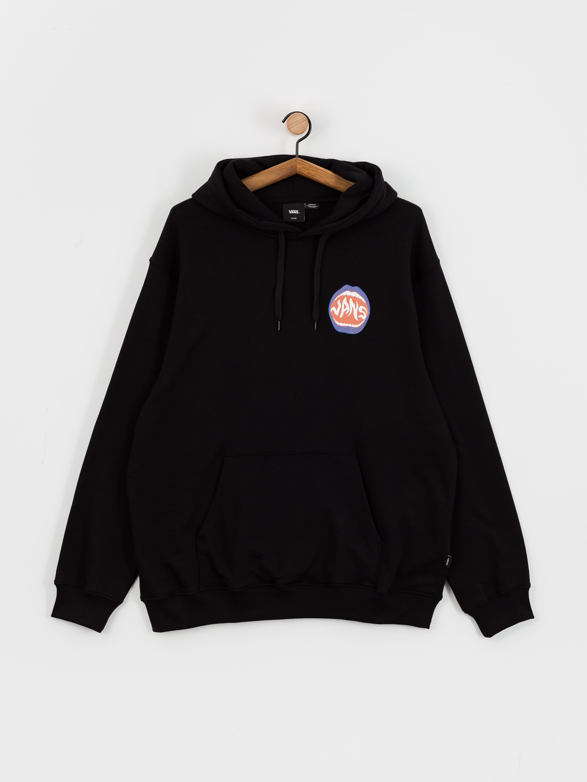Vans OG Open Mouth Loose HD Hoodie - black (black)