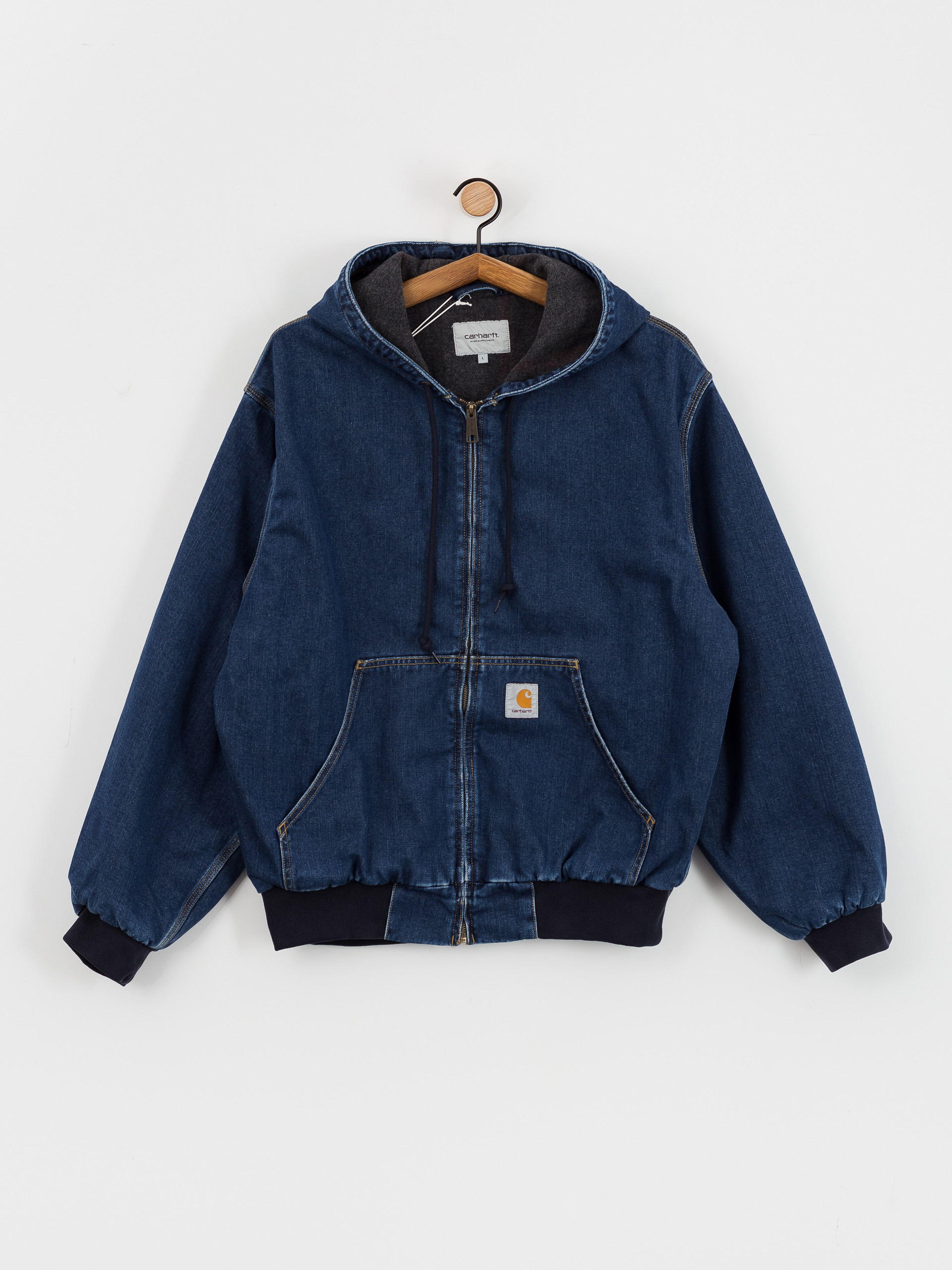 カーハート WIP OG ACTIVE JACKET ネイビー L Carhartt WIP OG Active Jacket Air Force Blue Aged | Skatestore