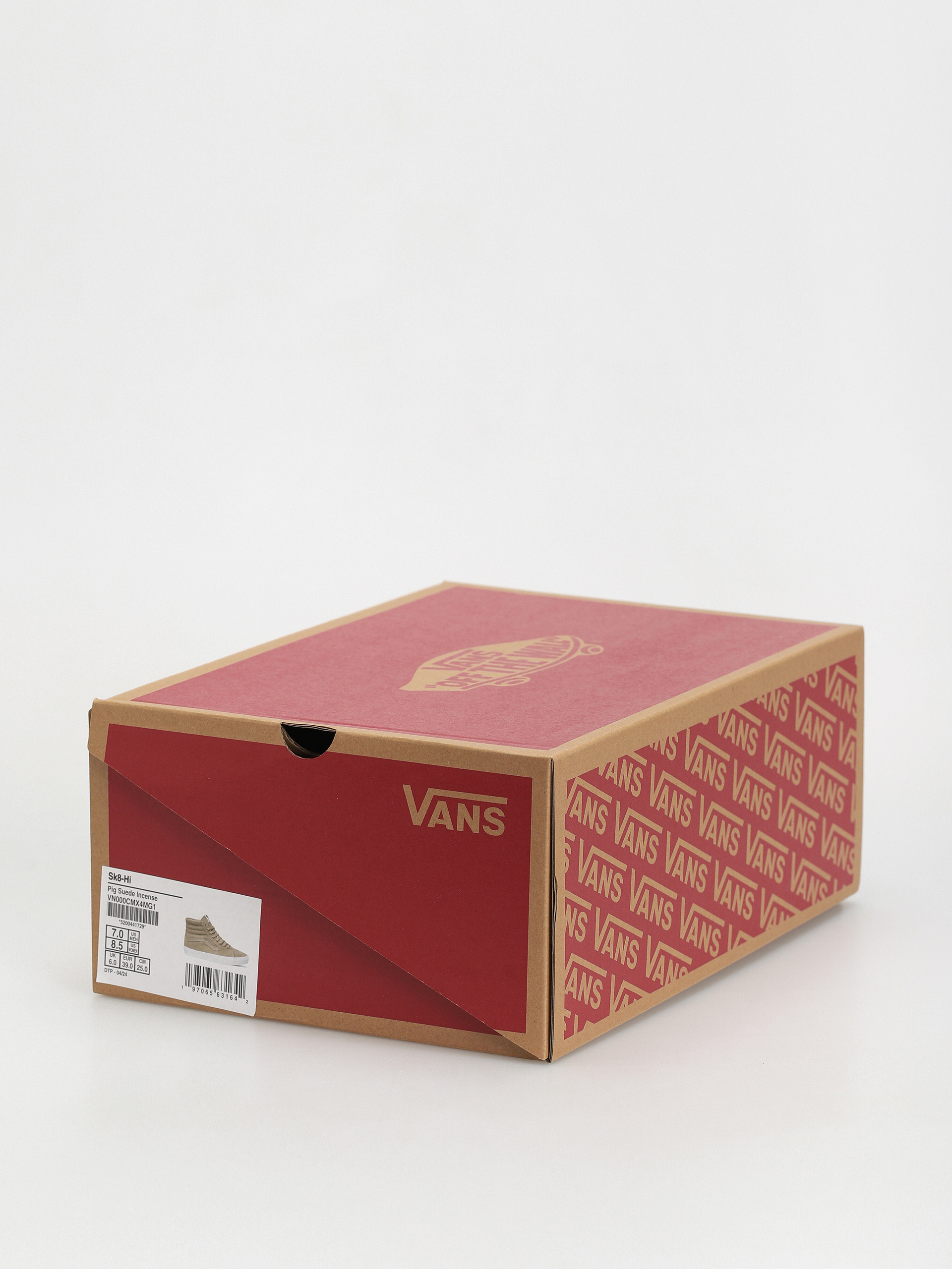 Vans Sk8 Hi Schuhe (pig suede incense)