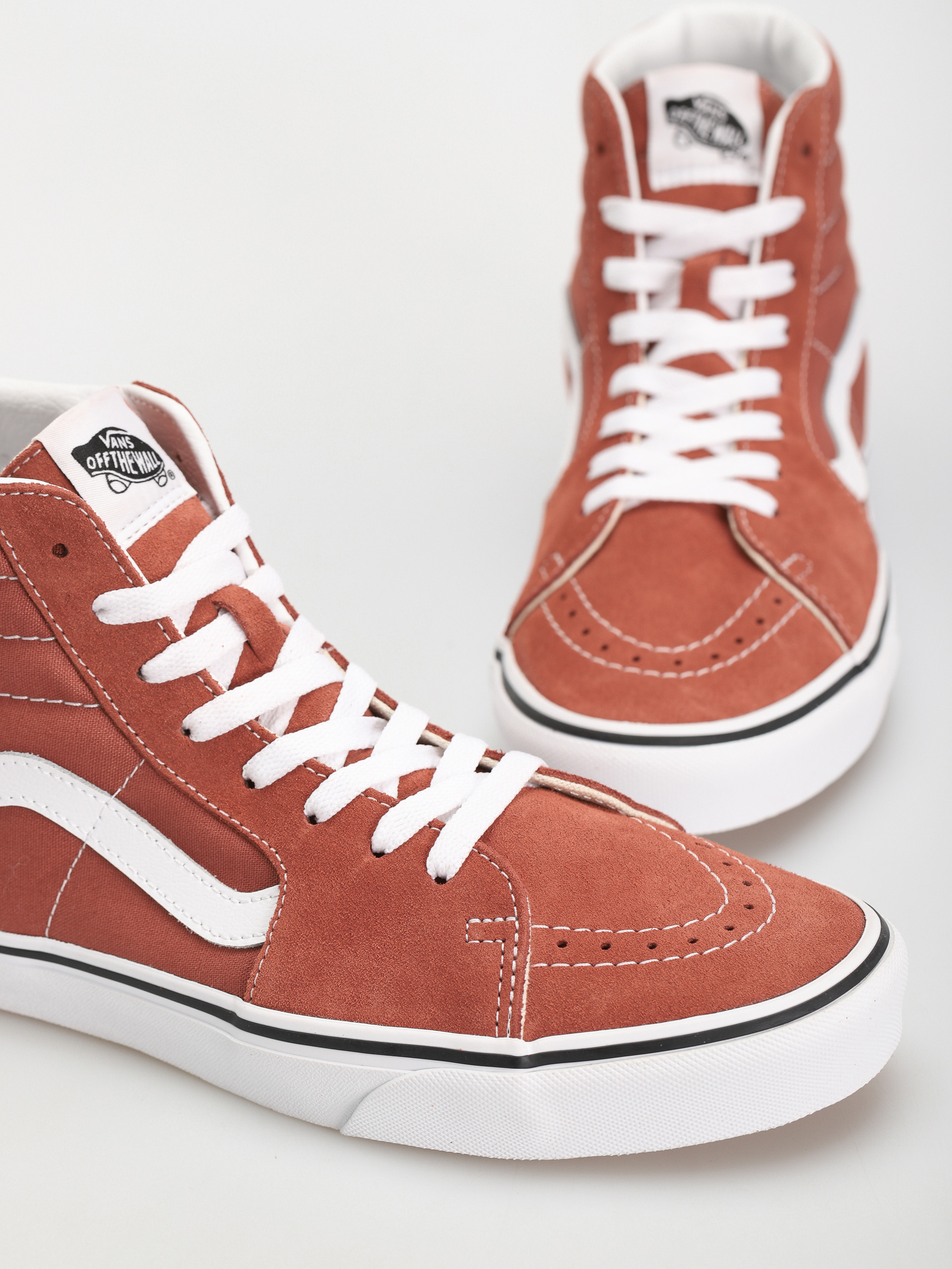 Vans Sk8 Hi Shoes (color theory auburn)