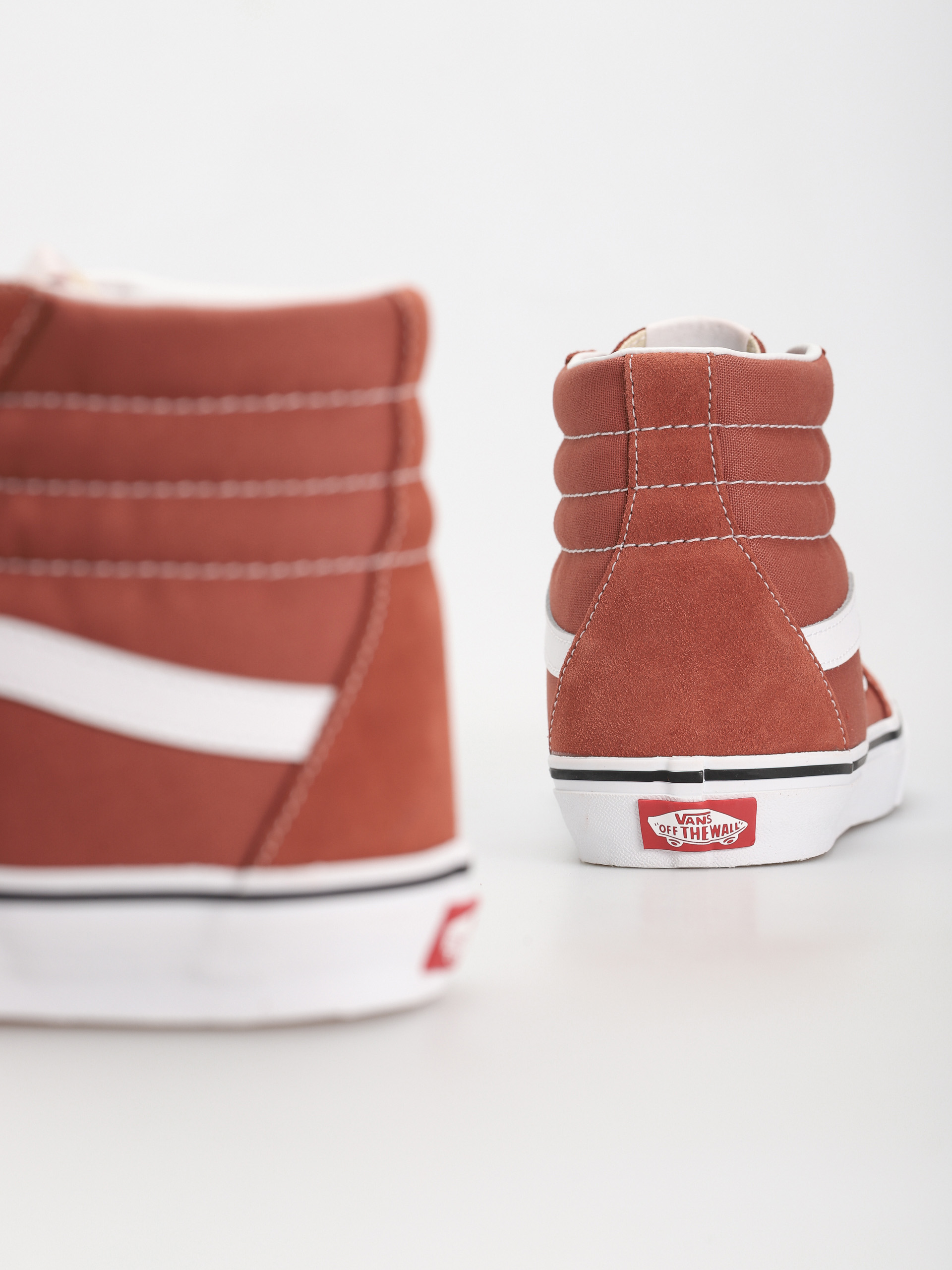 Vans Sk8 Hi Shoes (color theory auburn)