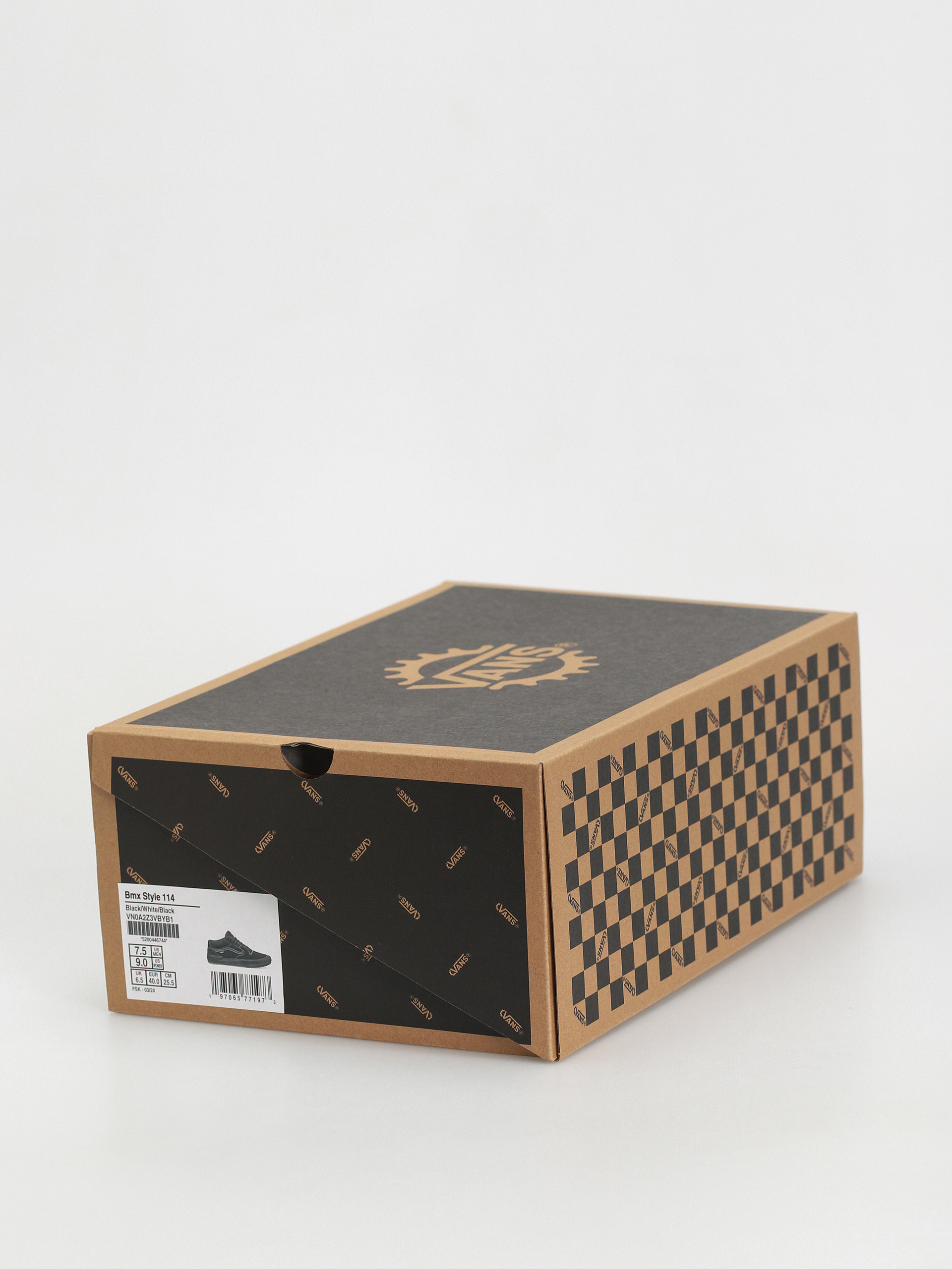 Vans Bmx Style 114 Shoes (black/white/black)