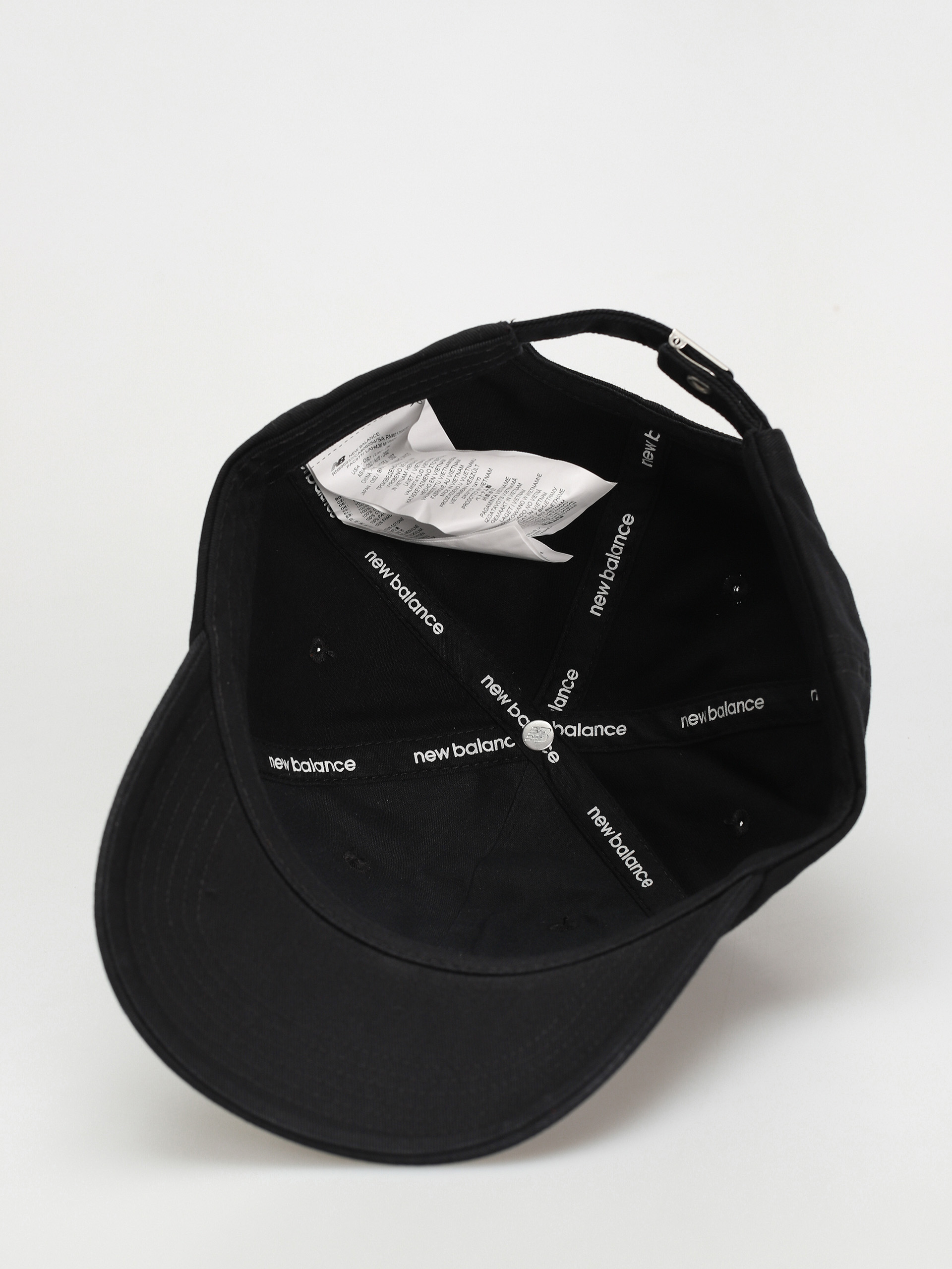 New Balance 6 Panel Athletic Cap (black)