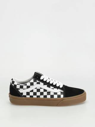 Vans Old Skool Schuhe (fat lace checker black)