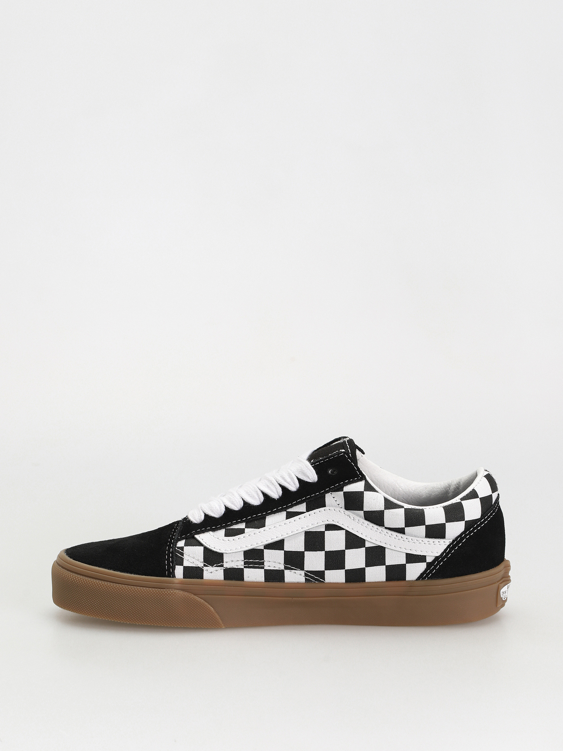 Vans Old Skool Shoes (fat lace checker black)