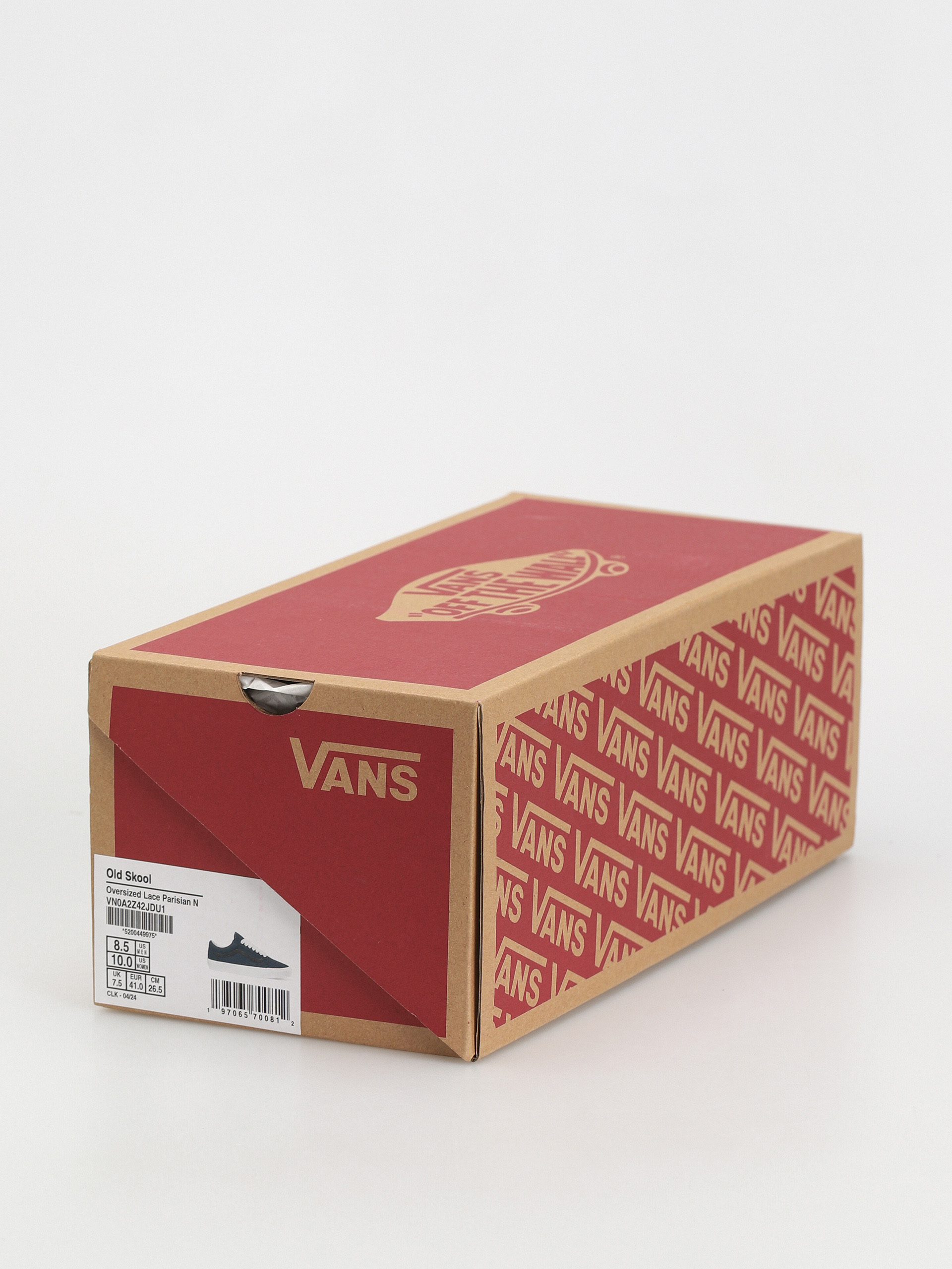 Vans Old Skool Shoes (oversized lace parisian night)