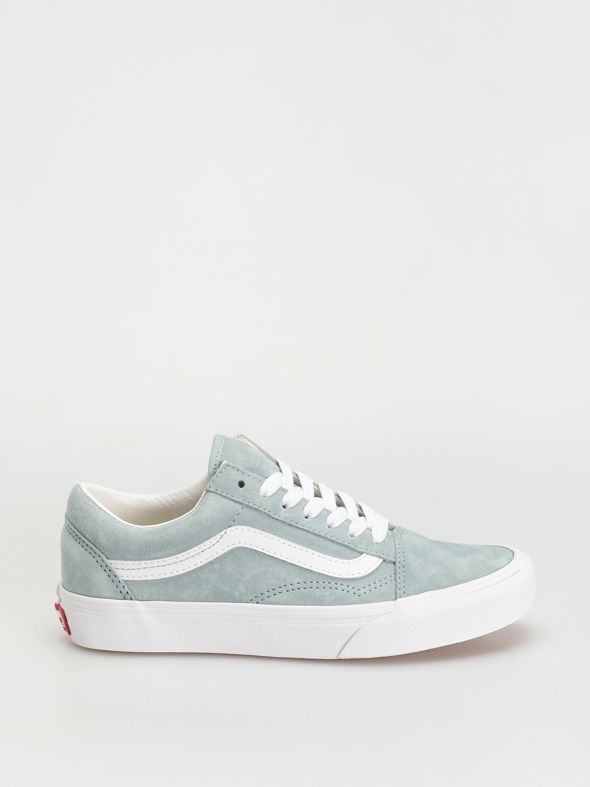 Vans Old Skool Shoes blue (pig suede gray mist)