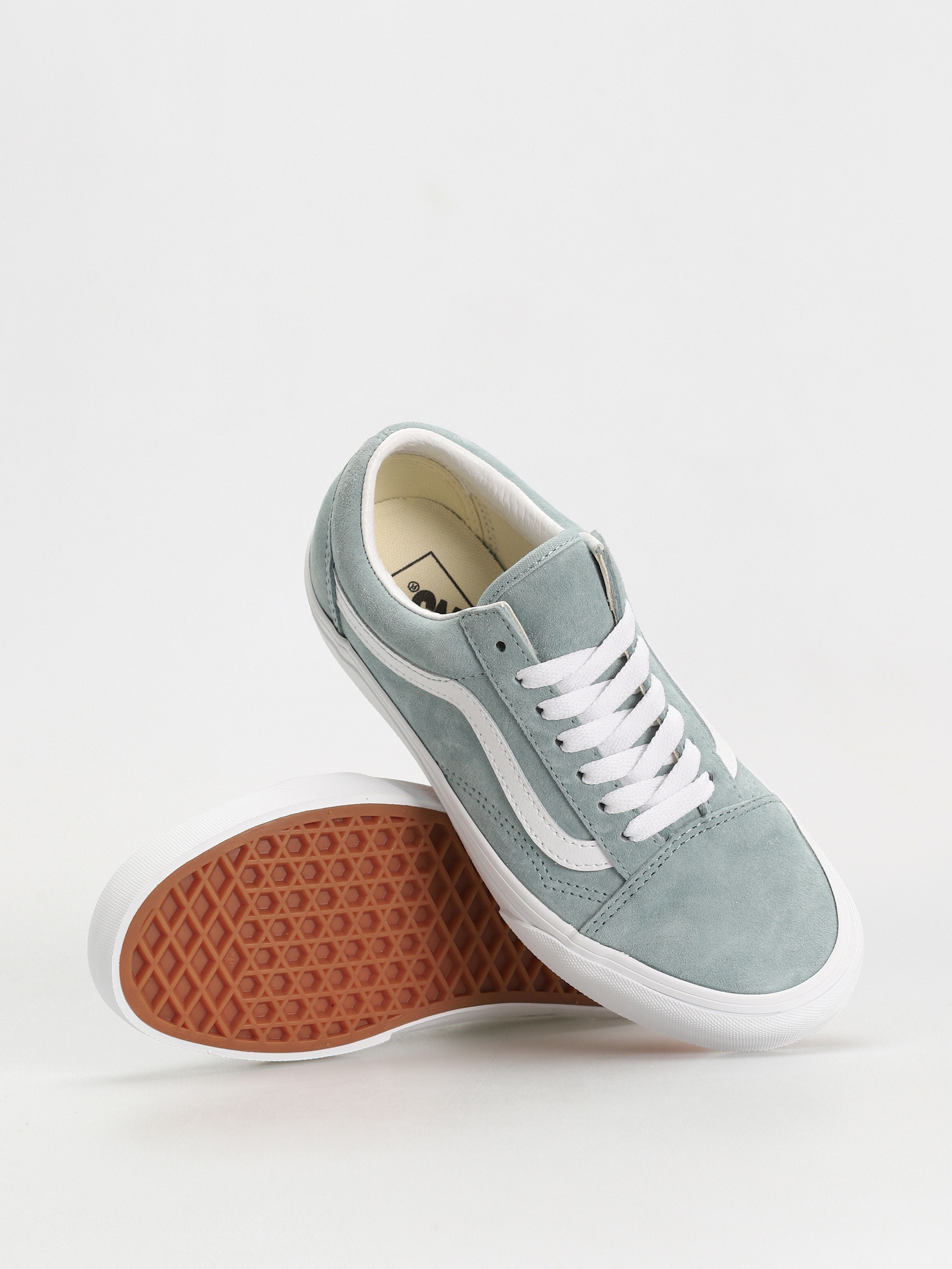 Vans Old Skool Schuhe (pig suede gray mist)