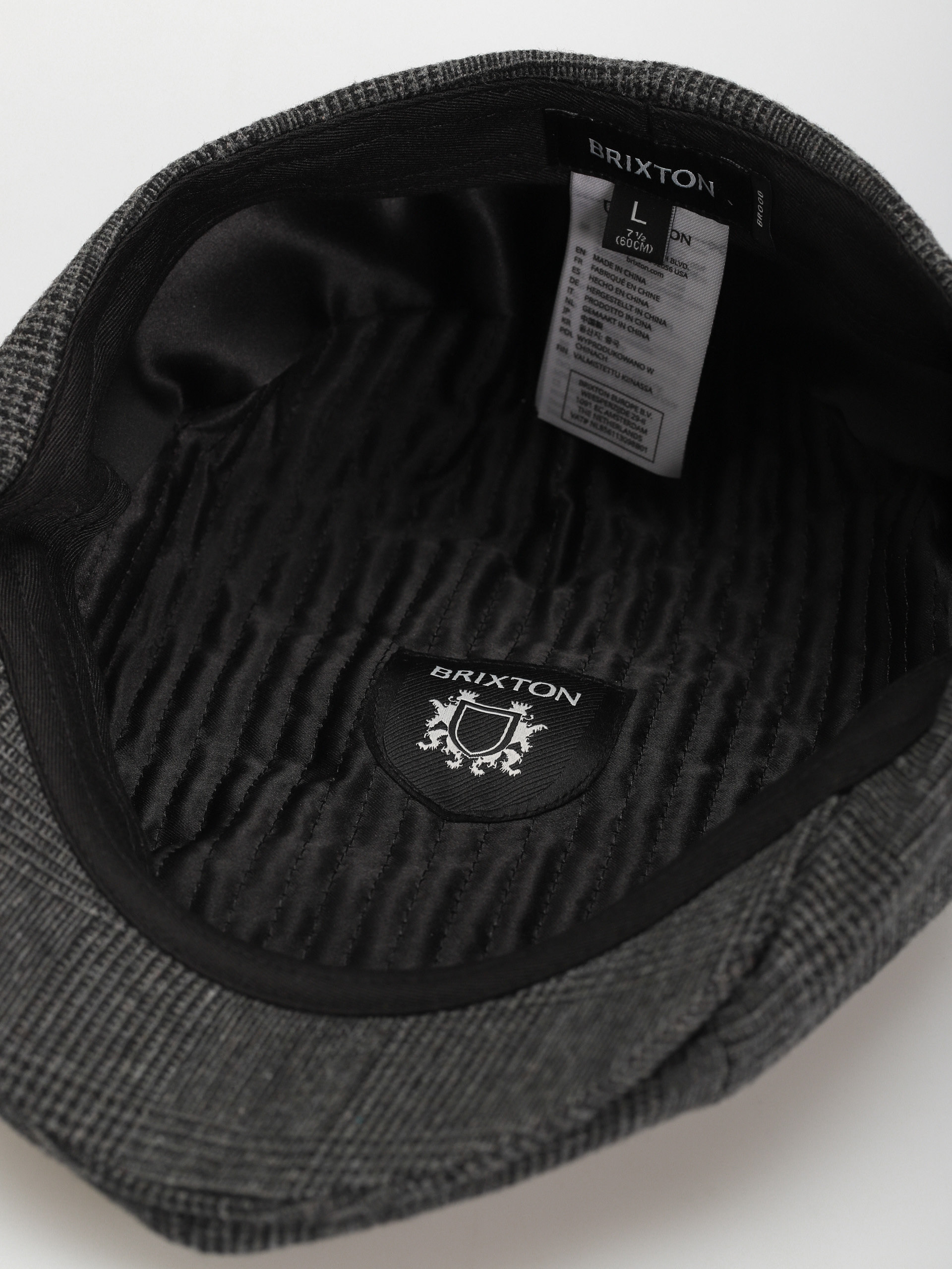 Brixton Brood Snap Cap Schirmmütze (charcoal)