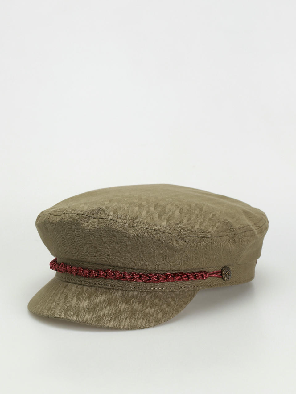 Brixton 20Th Anniversary Fiddler Cap Schirmmütze (olive)