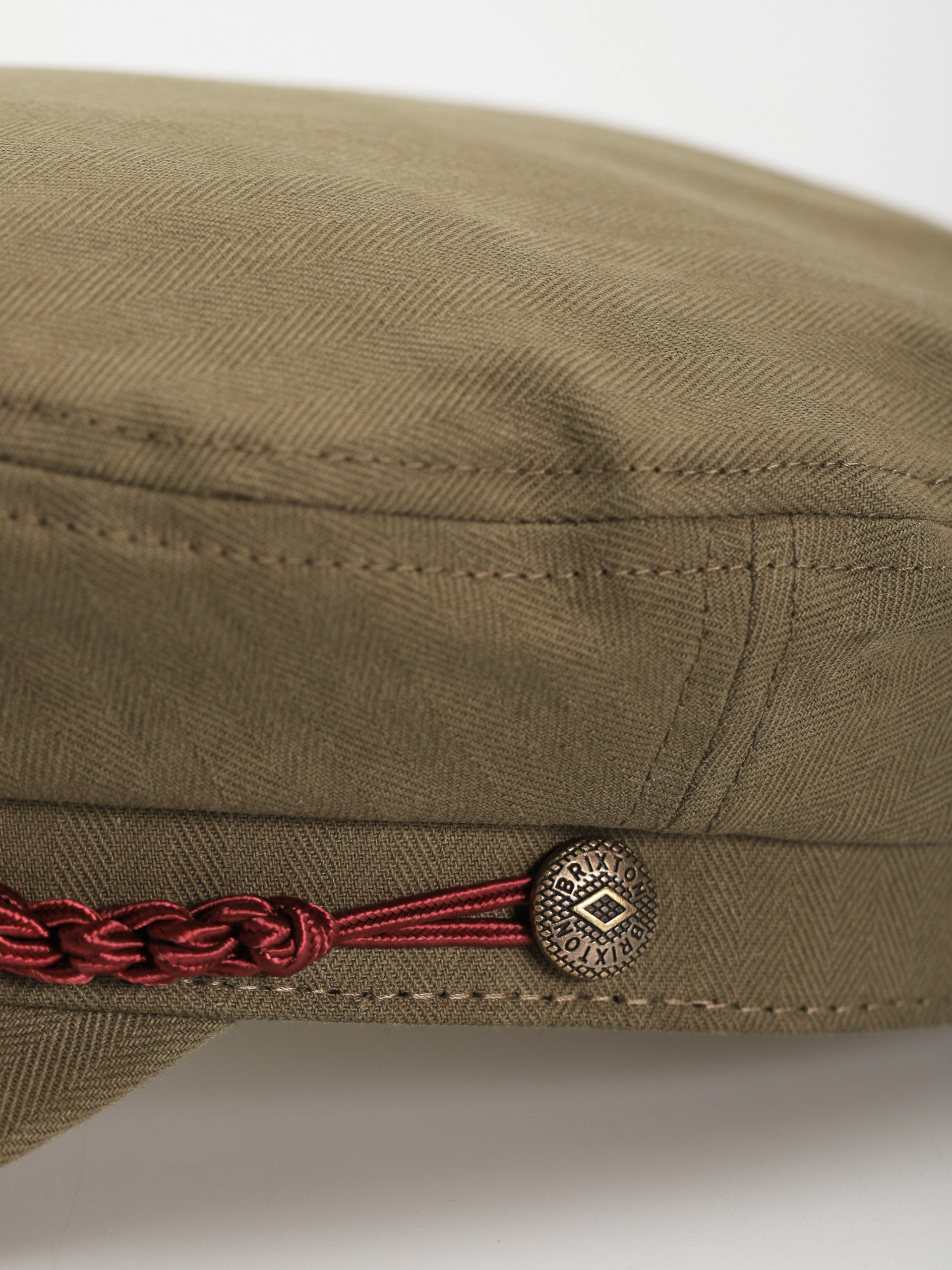 Brixton 20Th Anniversary Fiddler Cap Schirmmütze (olive)