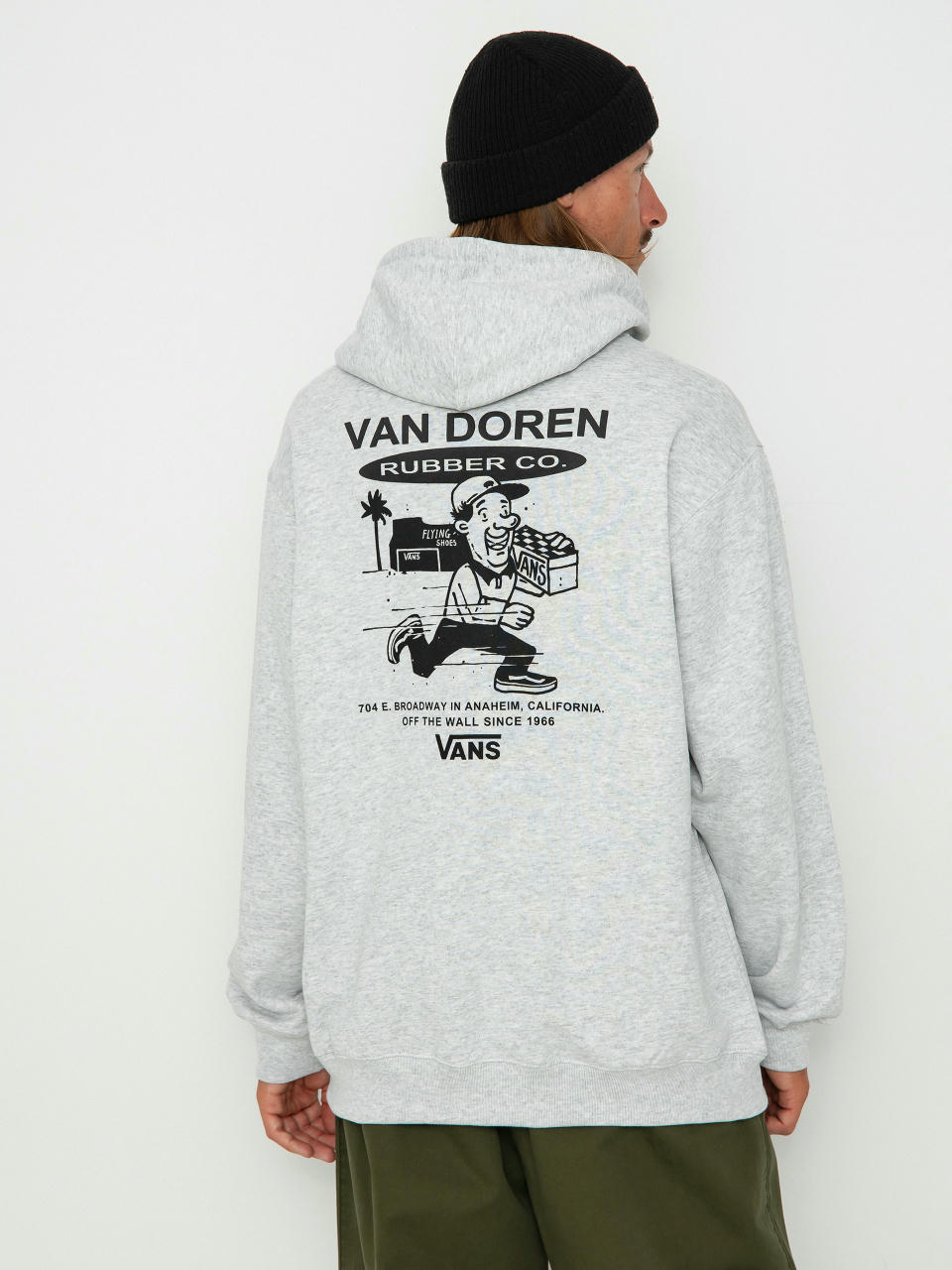 Vans Fun Gfx Loose HD Hoodie (light grey heather)