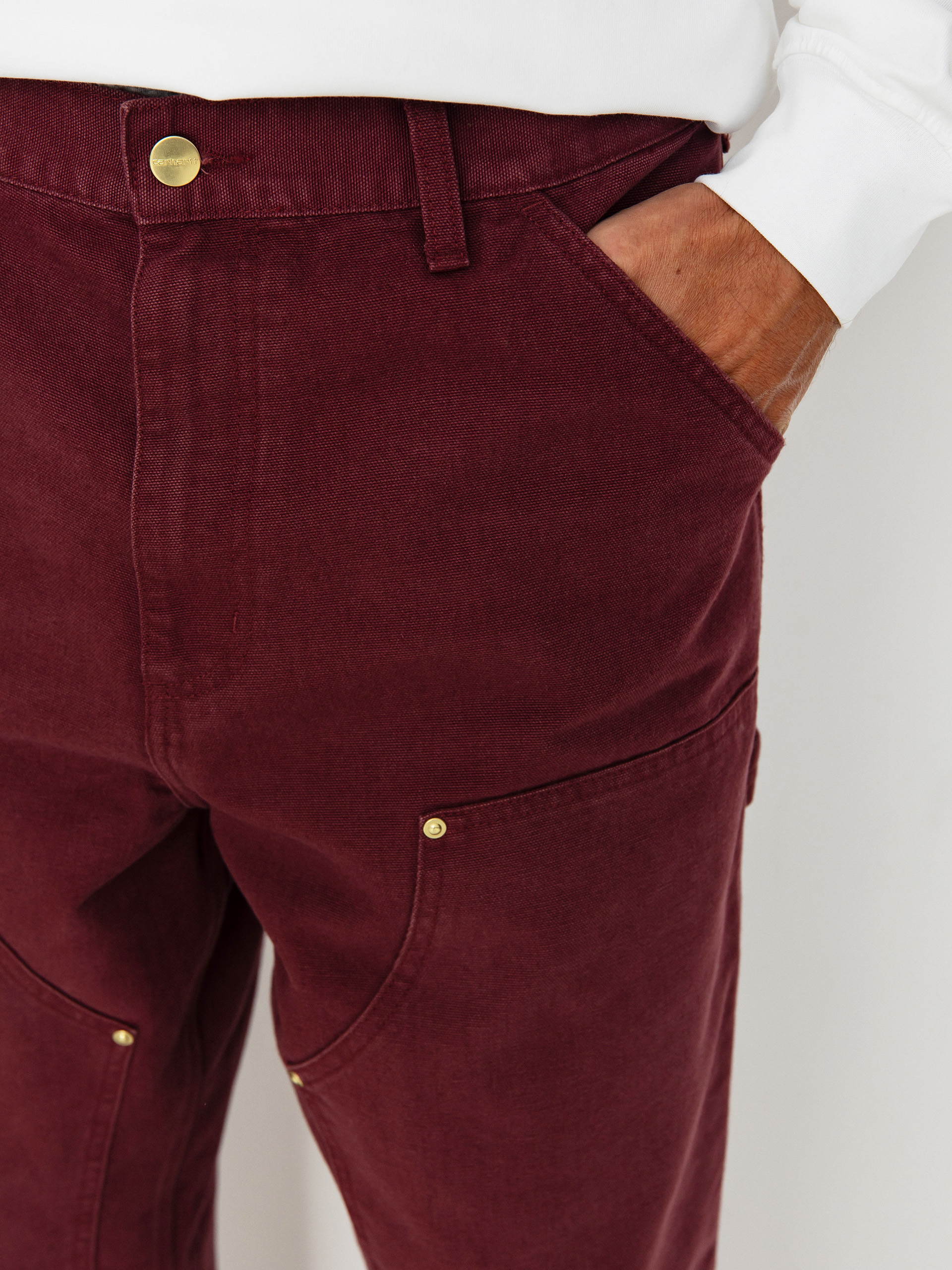 Carhartt WIP Double Knee Pants (malbec)