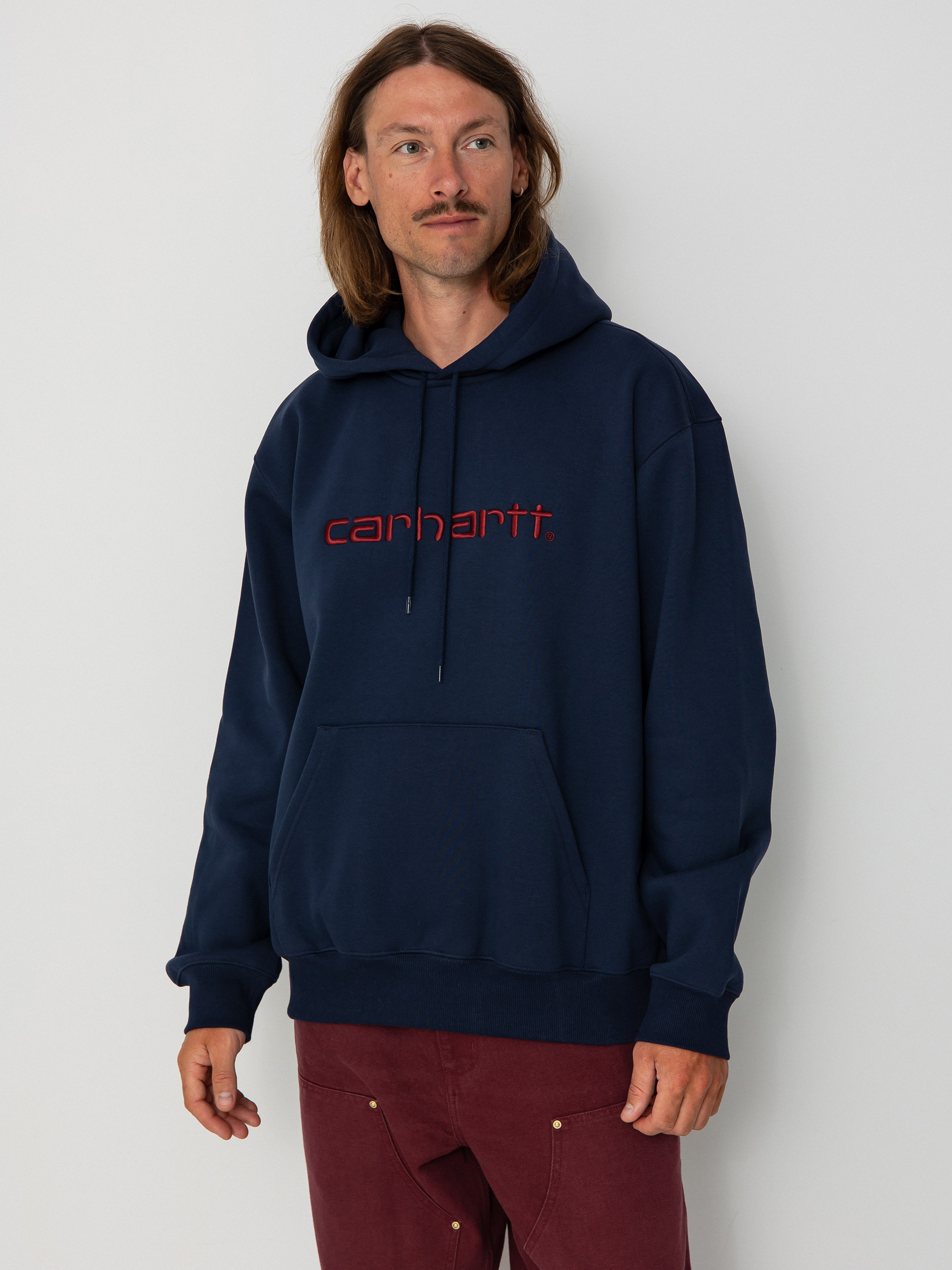 Carhartt WIP Carhartt HD Hoodie (air force blue/malbec)