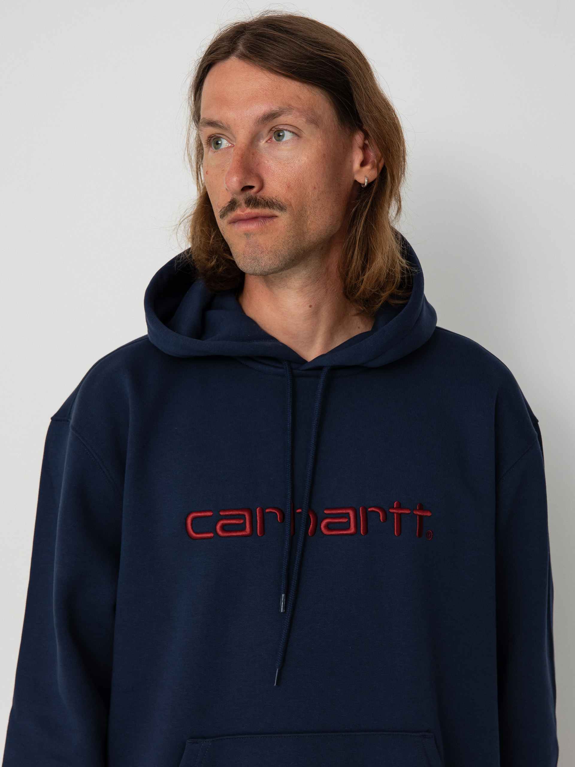Carhartt WIP Carhartt HD Hoodie (air force blue/malbec)