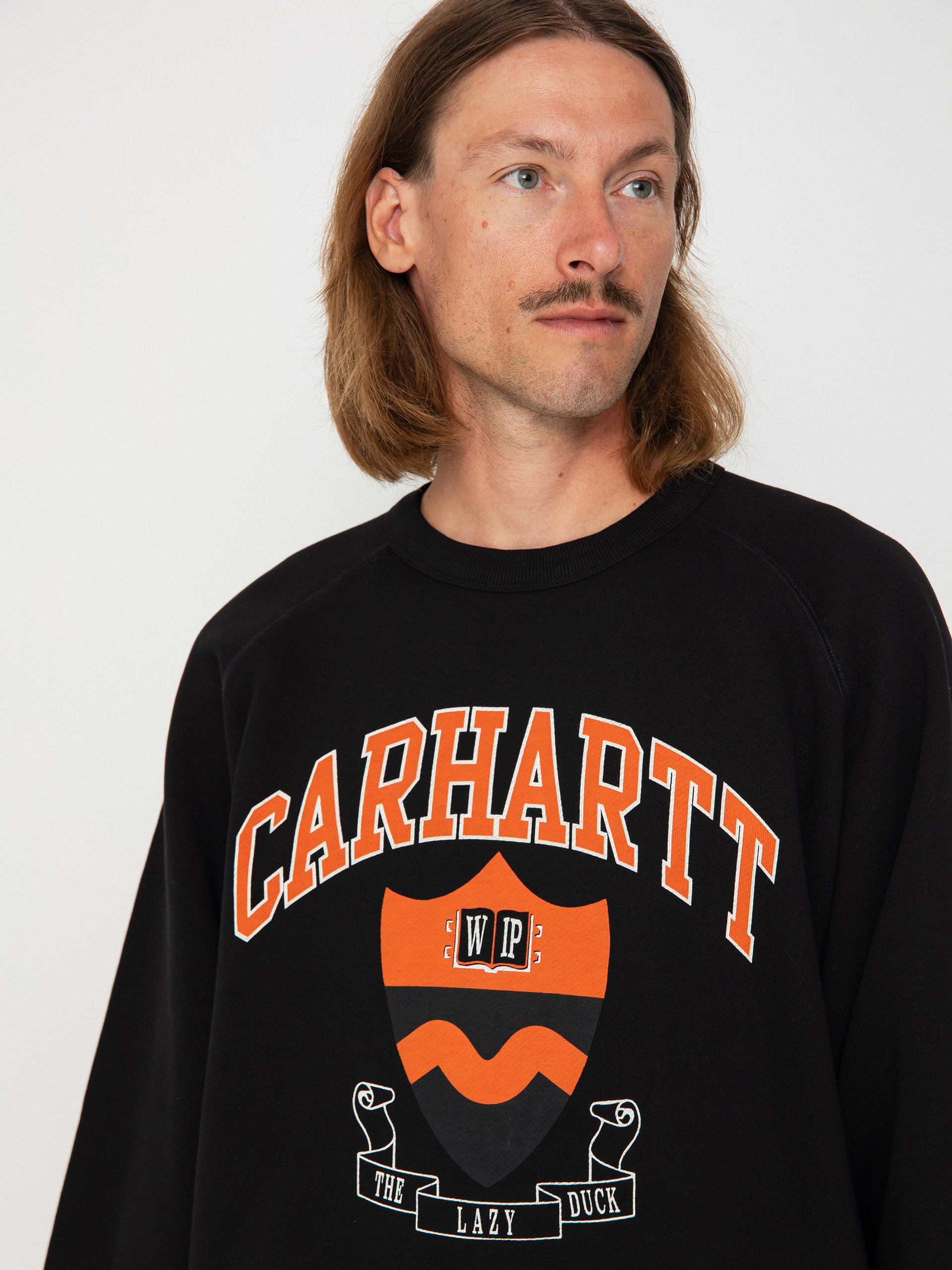 Carhartt WIP Lazy Duck Academy Sweatshirt (black)