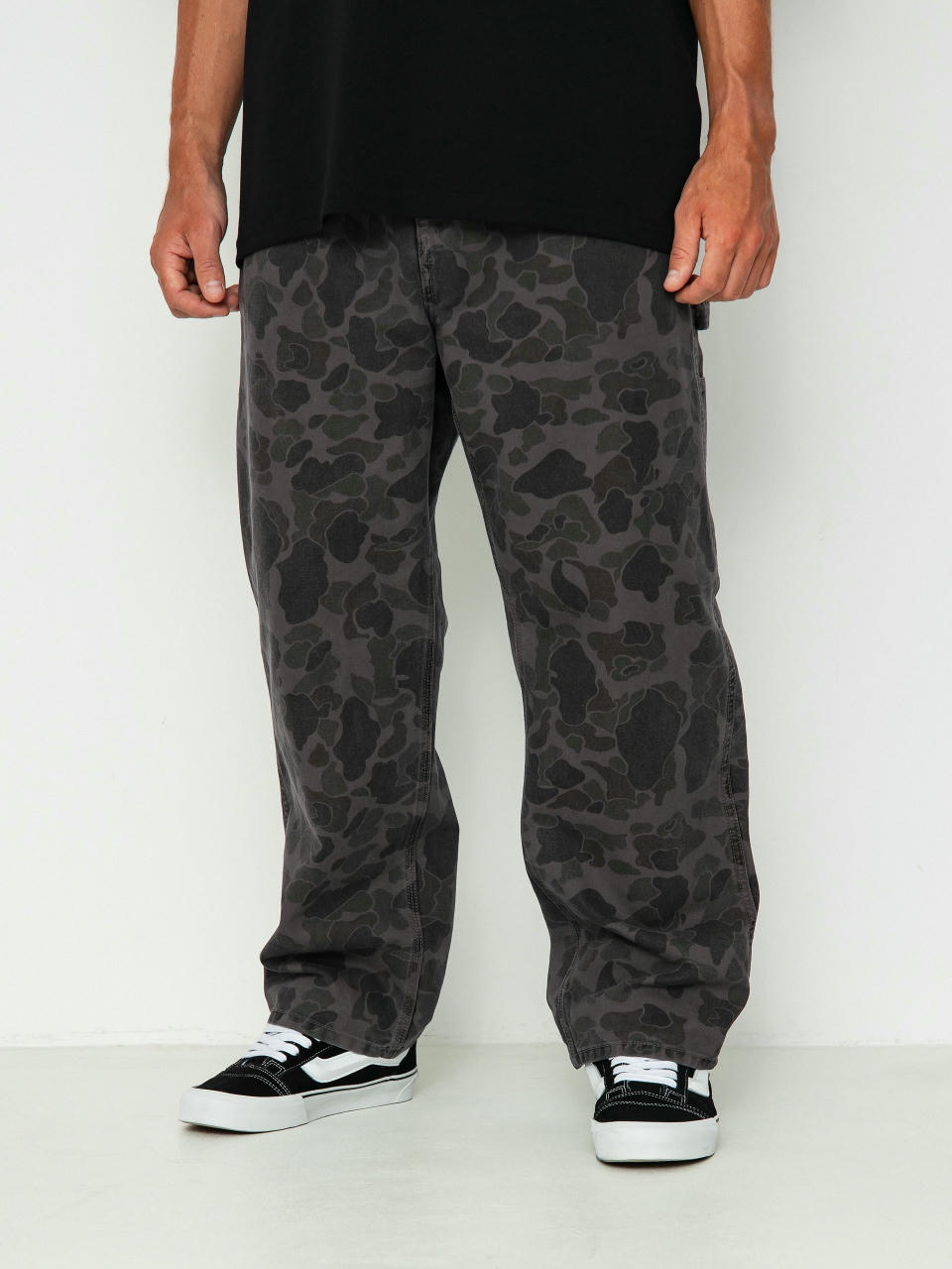 Carhartt WIP Duck Single Knee Pants (camo duck/green/graphite)