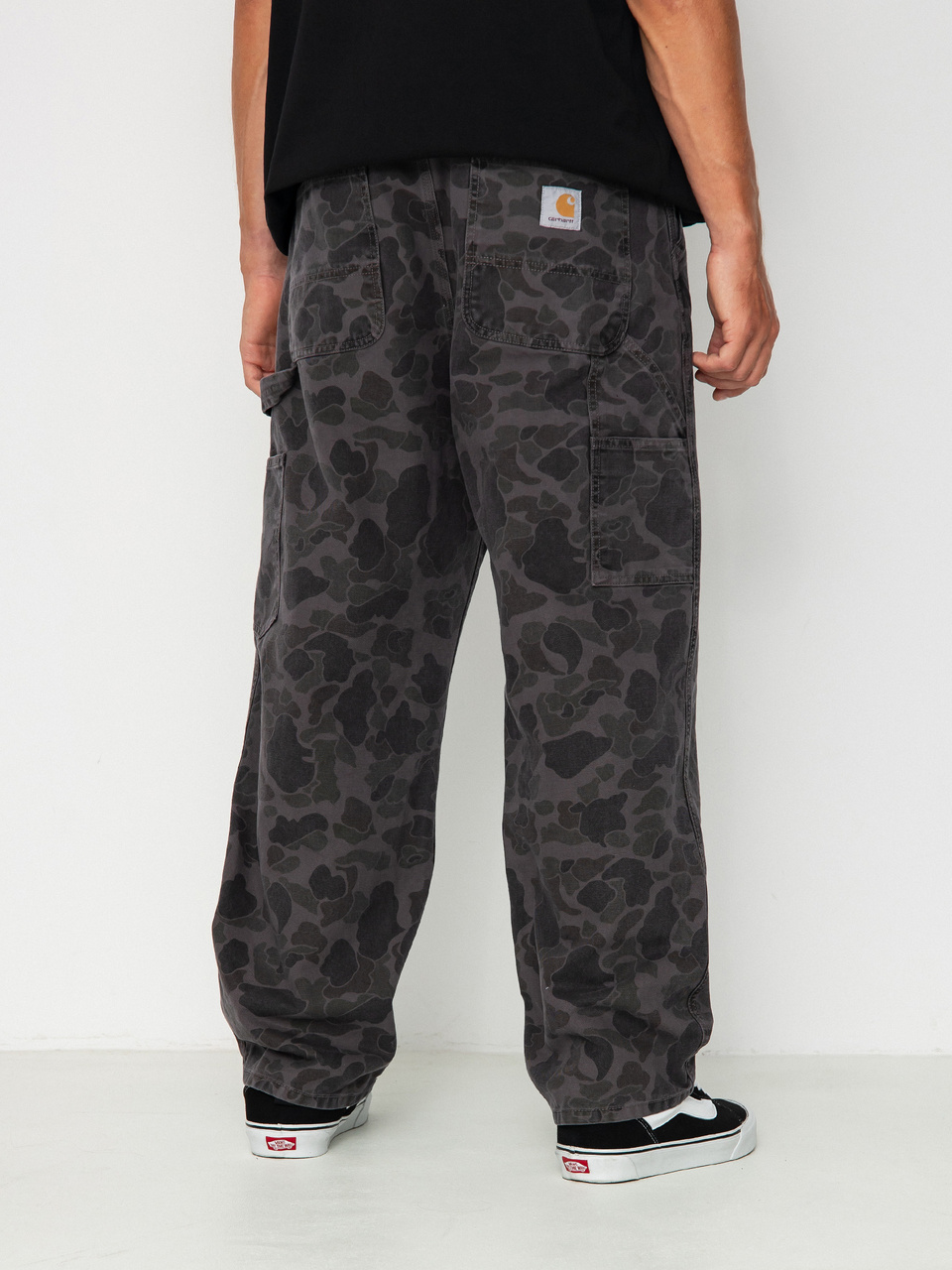 Carhartt WIP Duck Single Knee Pants - grey (camo duck/green/graphite)