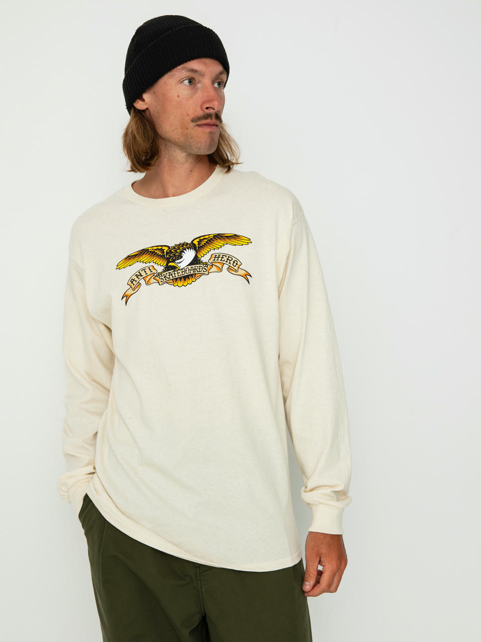 Antihero Eagle Longsleeve (natural)