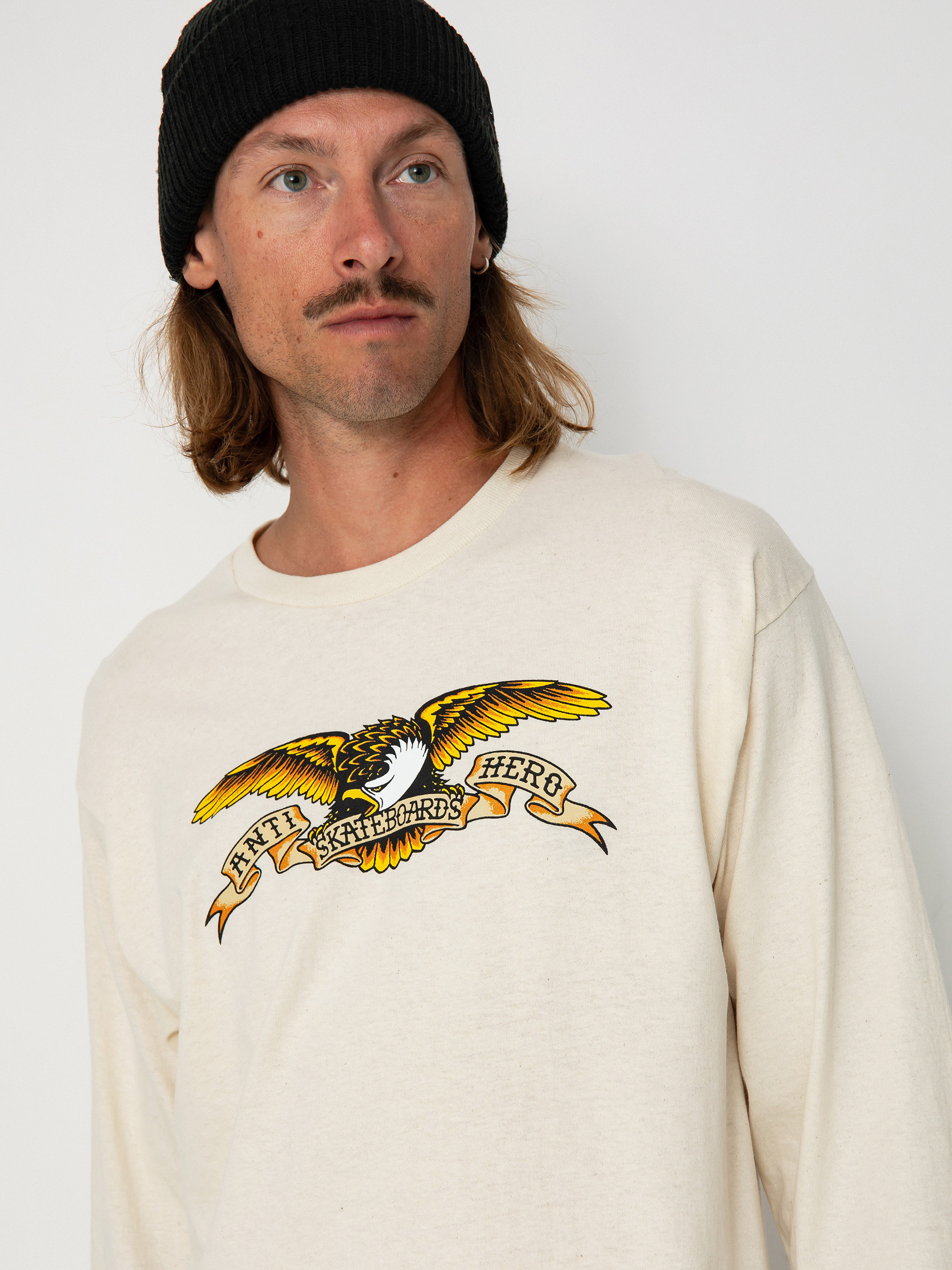 Antihero Eagle Longsleeve (natural)