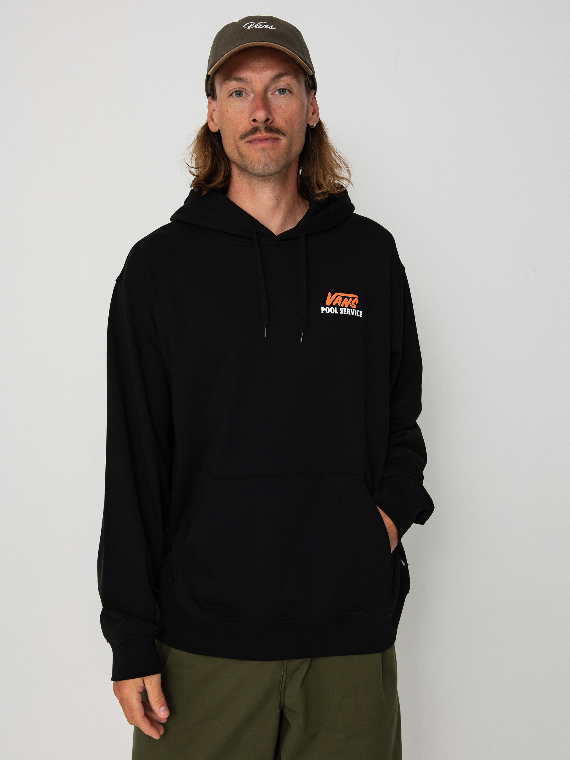 Vans Pool Service Loose HD Hoodie (black)