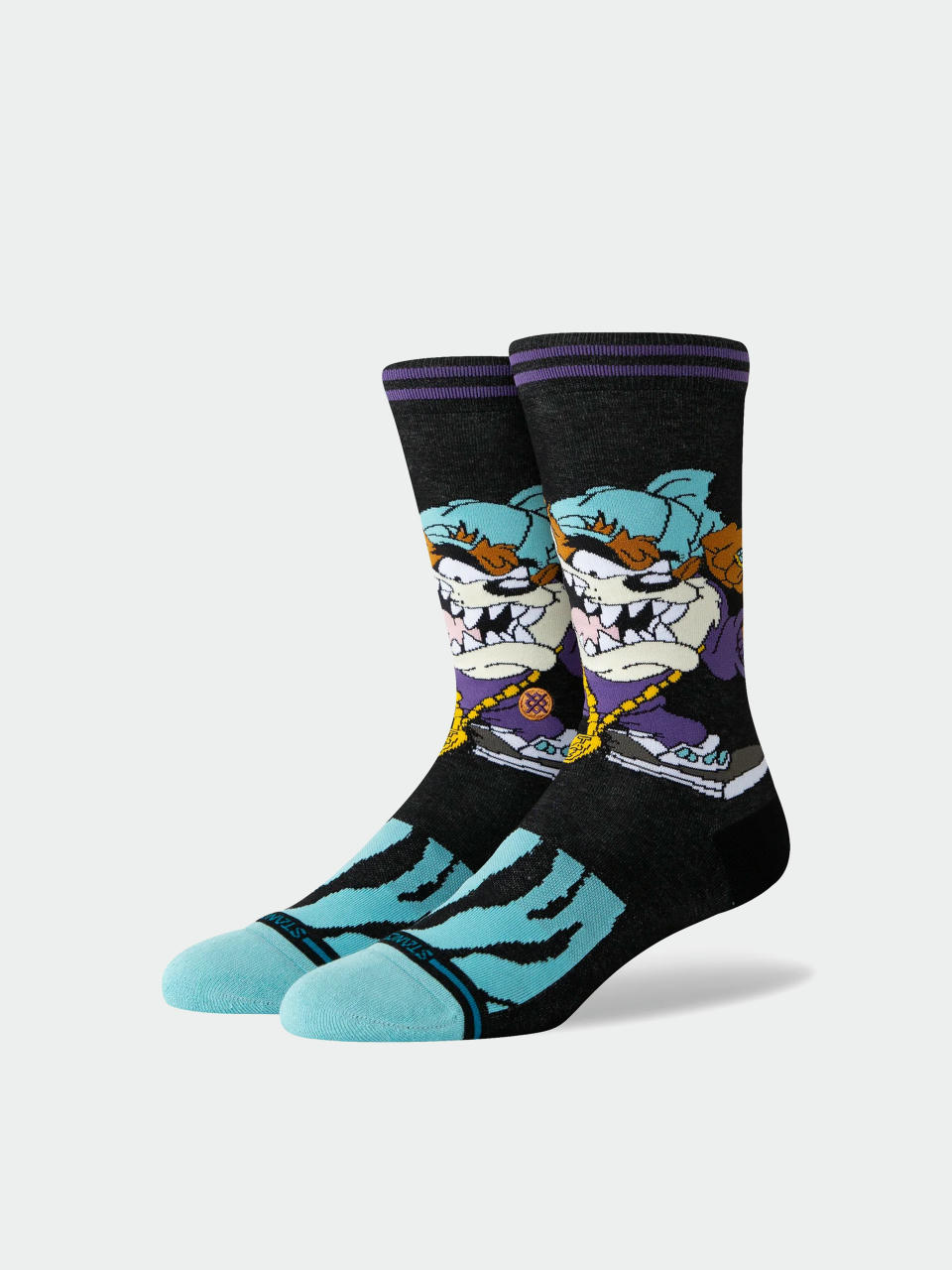 Stance Socken Taz Crew (black)