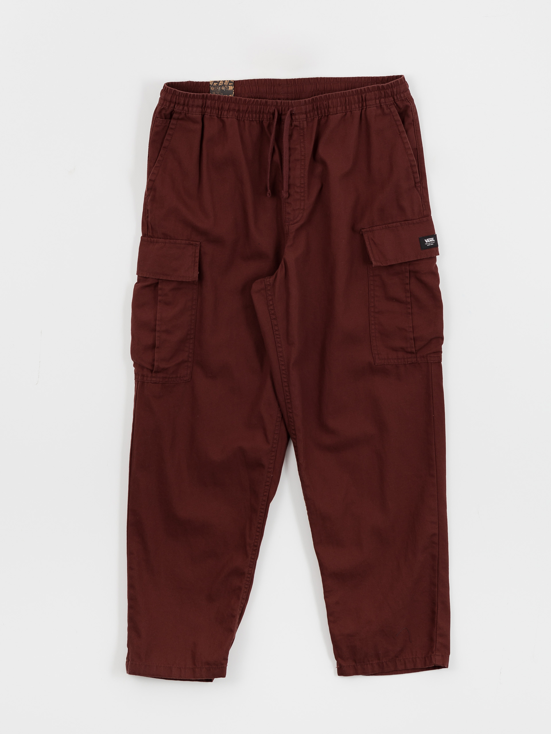 Vans Range Cargo Baggy Tapered Elastic Pants (bitter chocolate)