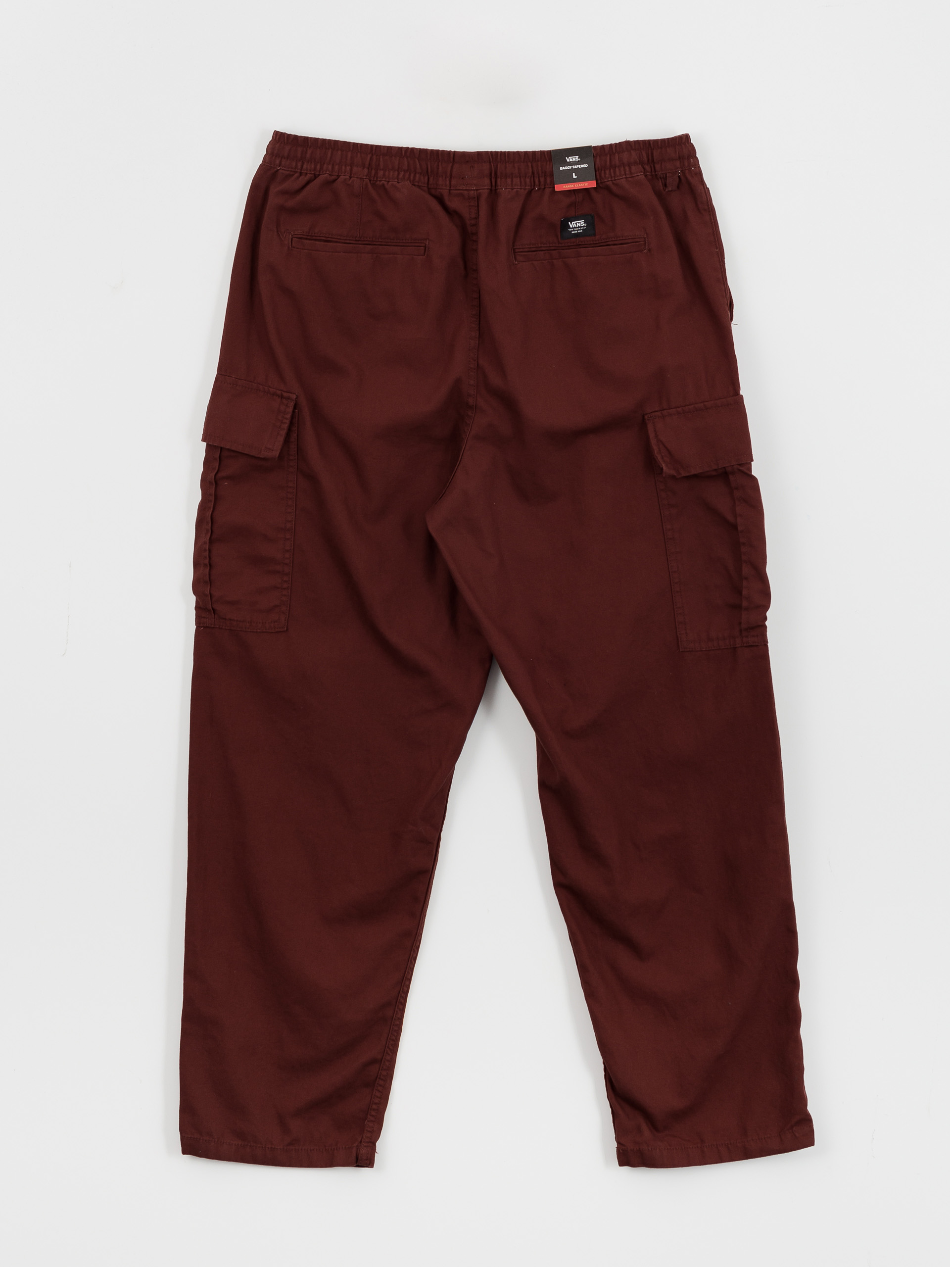 Vans Range Cargo Baggy Tapered Elastic Pants (bitter chocolate)