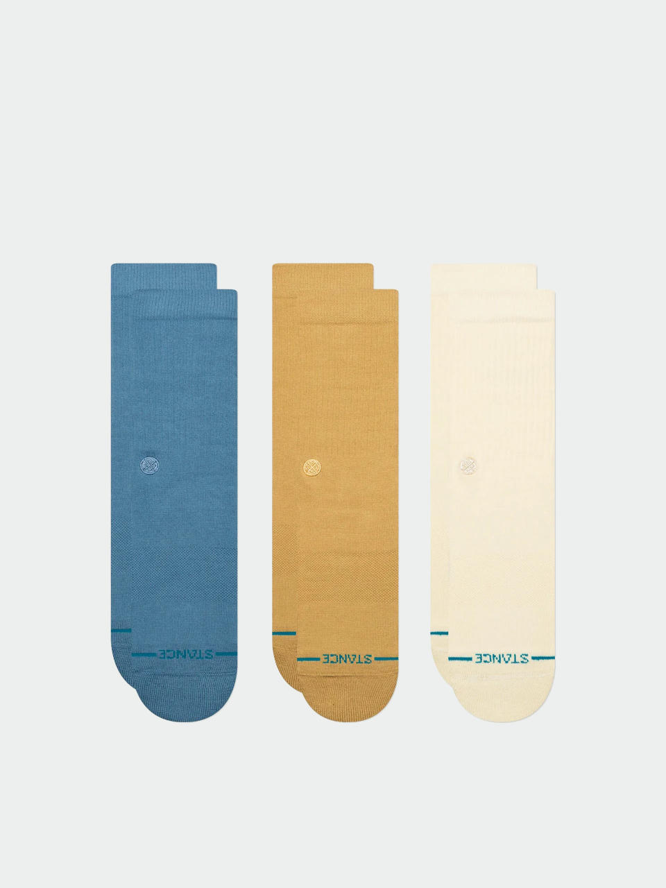 Stance Socken Icon 3 Pack (cream)