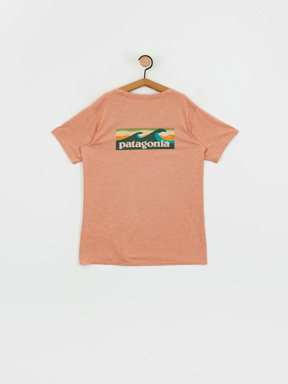 Patagonia Cap Cool Daily Graphic Waters Wmn T-Shirt (boardshort logo terra pink x dye)