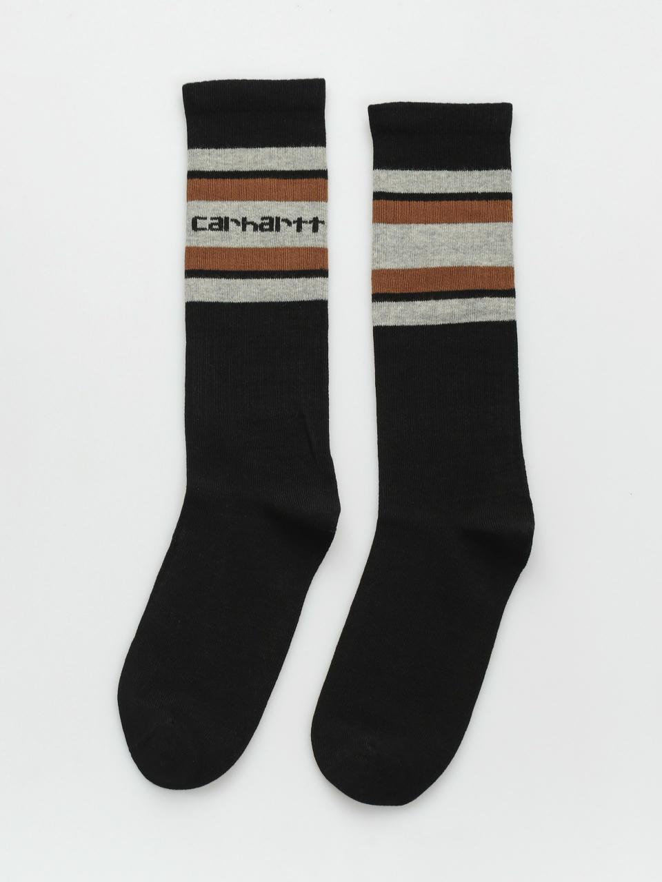 Carhartt WIP Connors Socken (black/grey heather/hamilton brown)