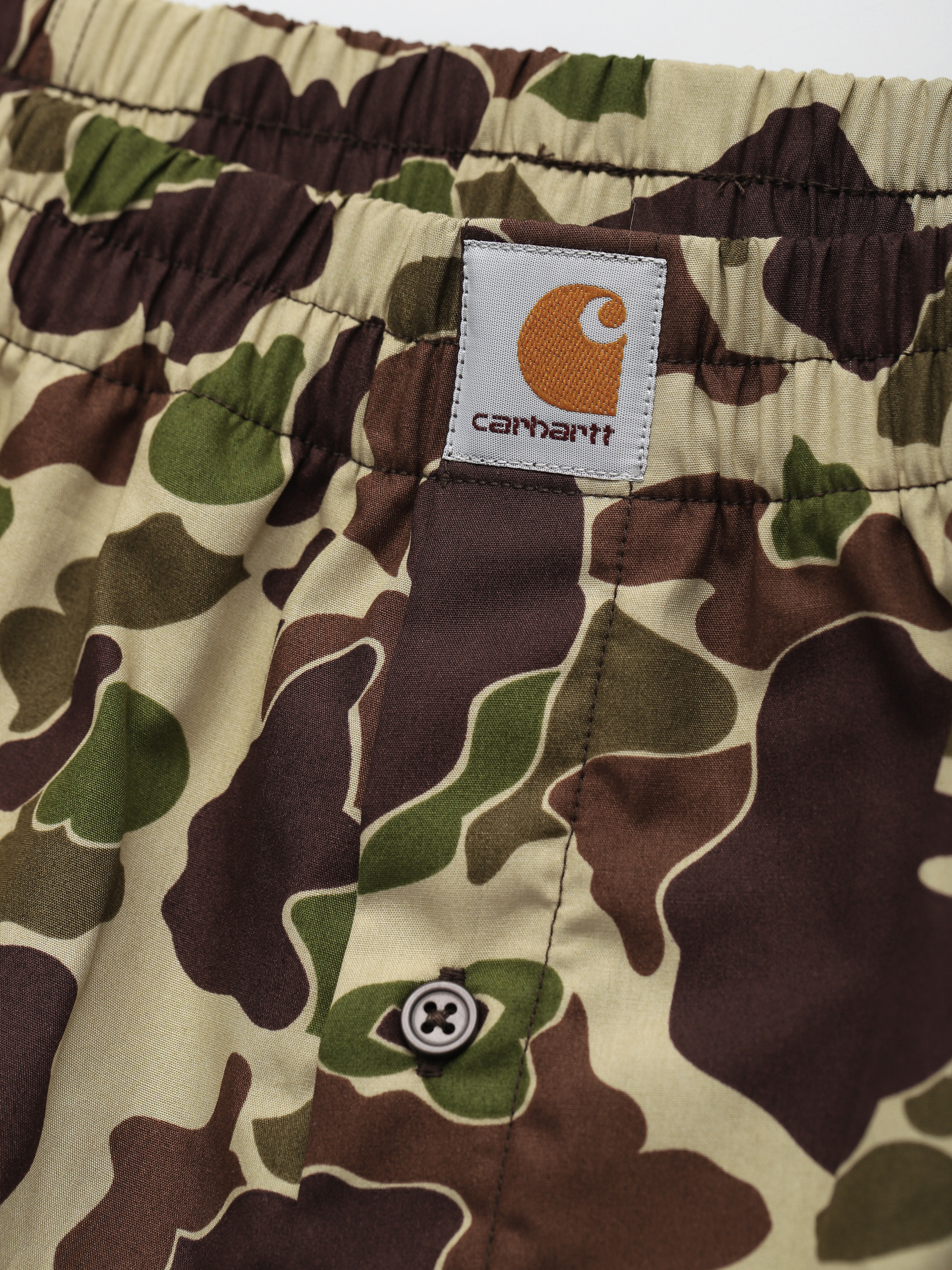Carhartt WIP Cotton Boxer Underwear (camo duck/green)