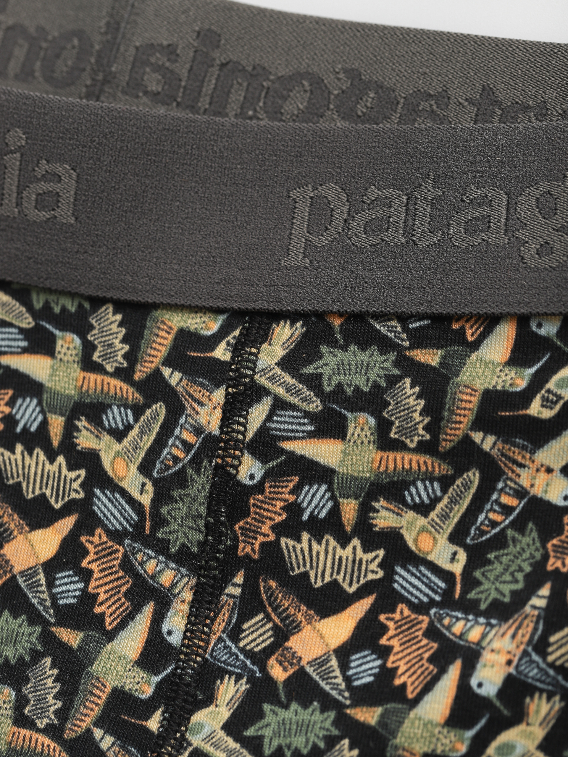 Patagonia Essential Boxer Briefs 3in Unterwäsche (allens party ink black)