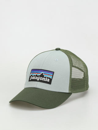 Patagonia P 6 Logo LoPro Trucker Cap (thermal blue)