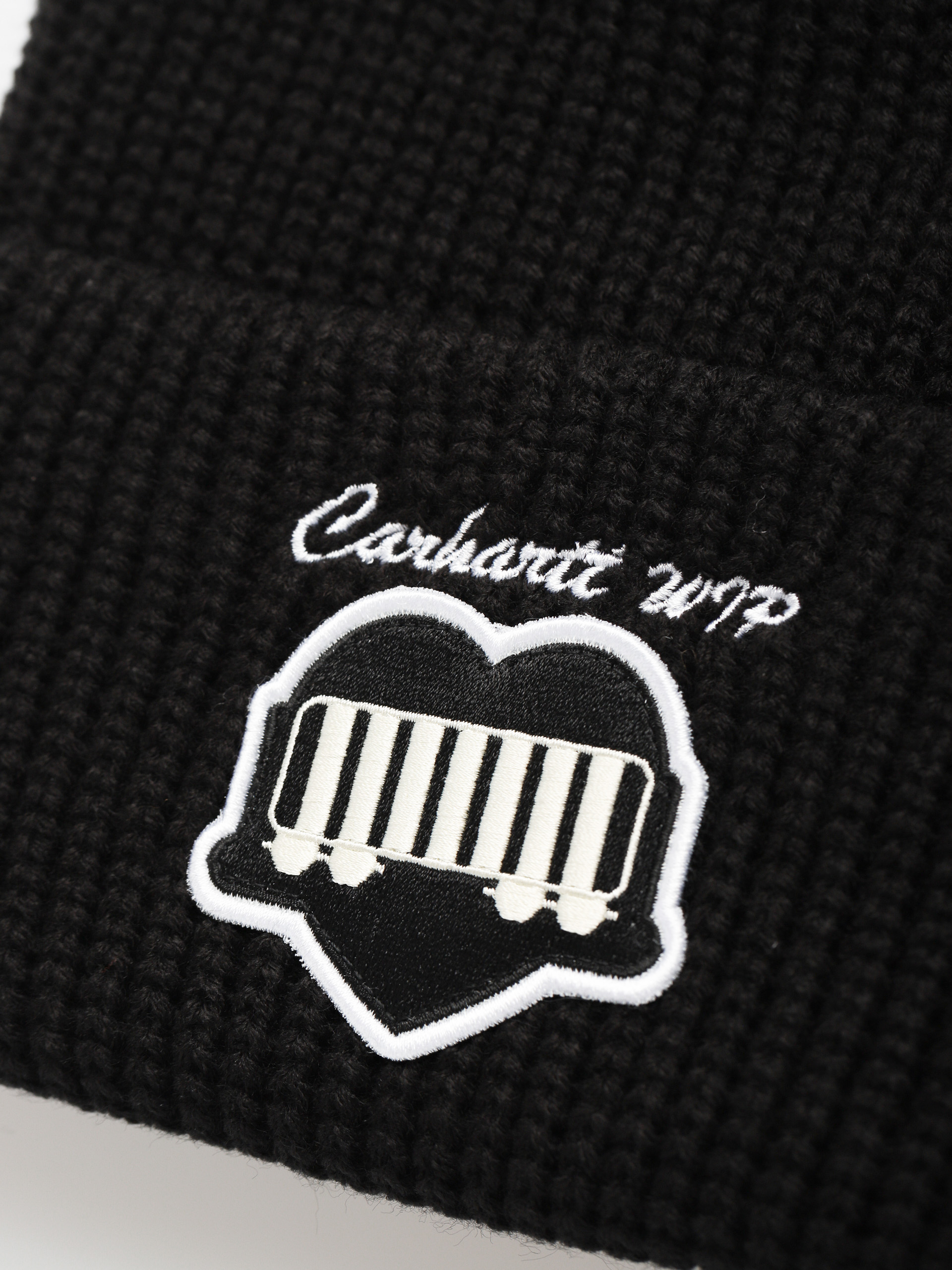 Carhartt WIP OG Heart Train Beanie (black)
