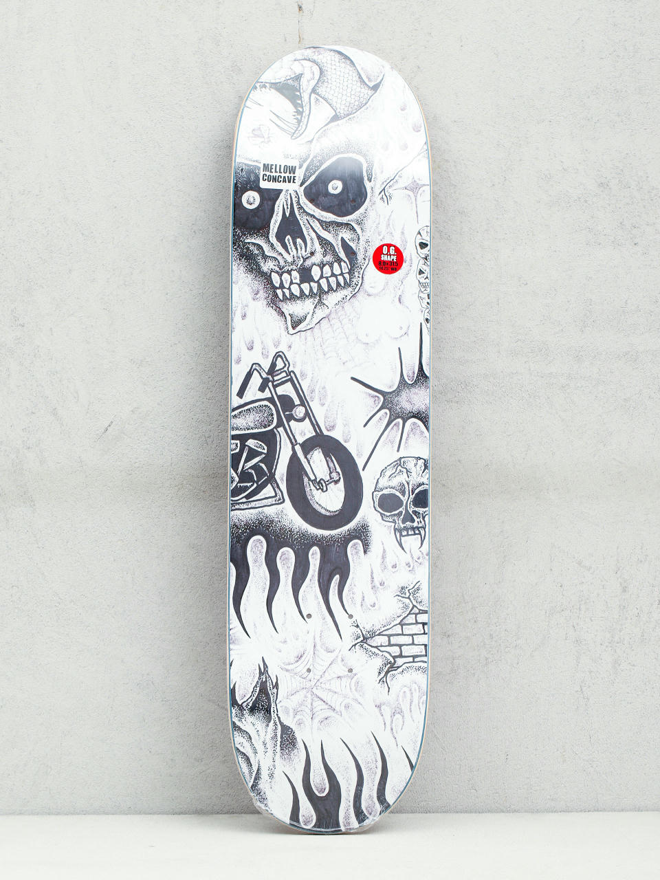 Baker Sb Tryptic Deck (white/black)