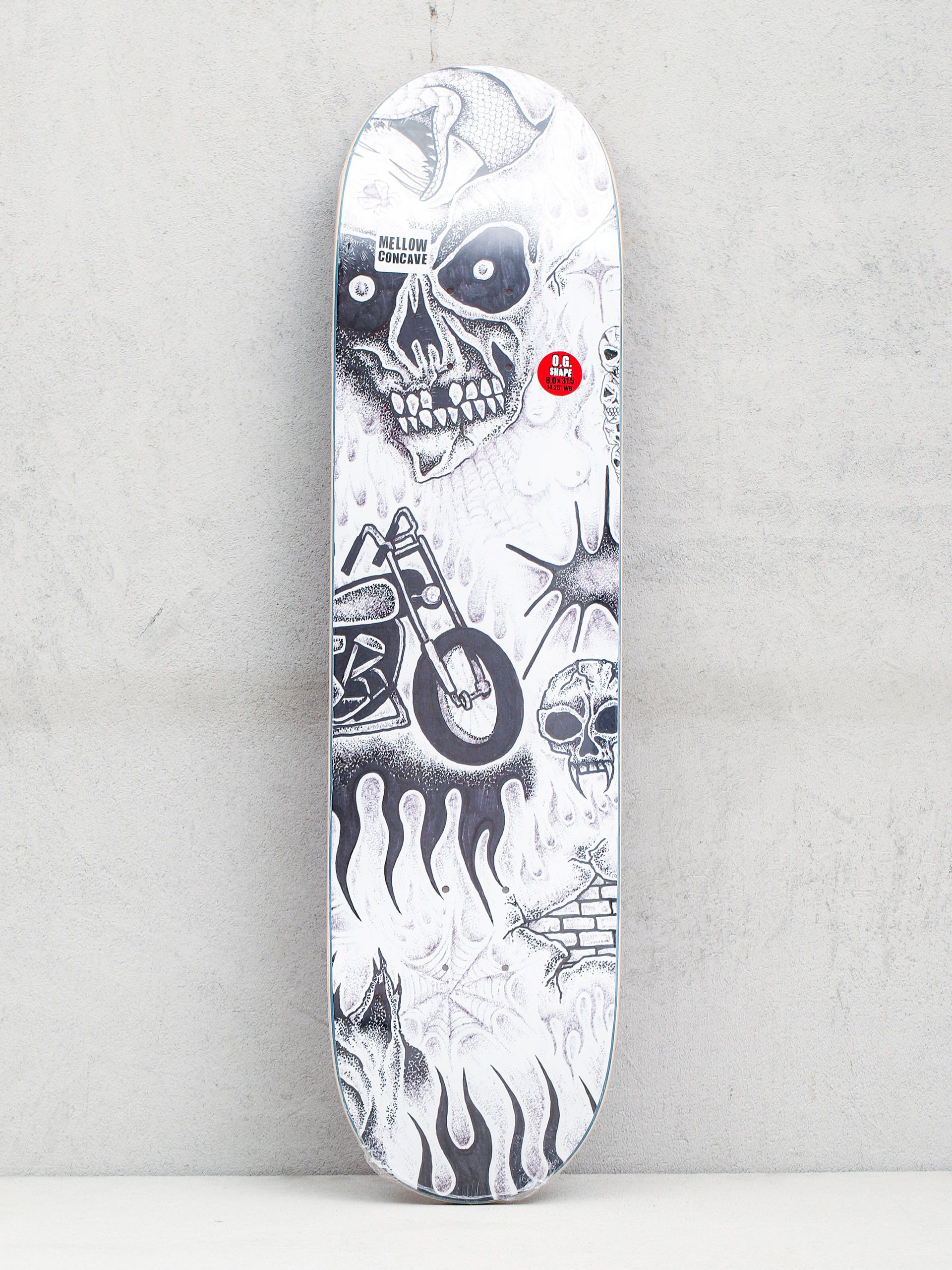 Baker Sb Tryptic Deck (white/black)