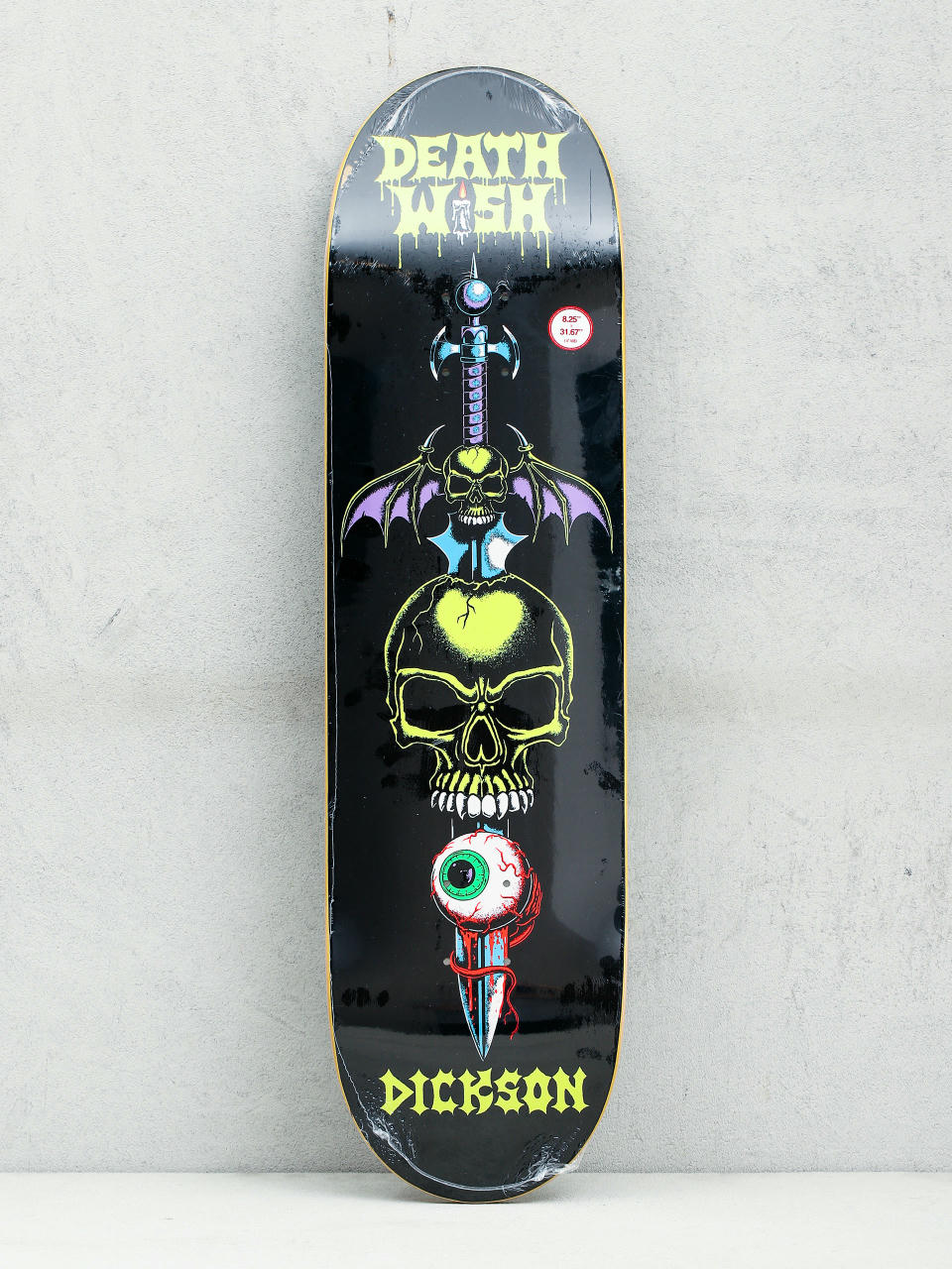 Deathwish Dickson Forgotten Relics Deck (yellow/black)