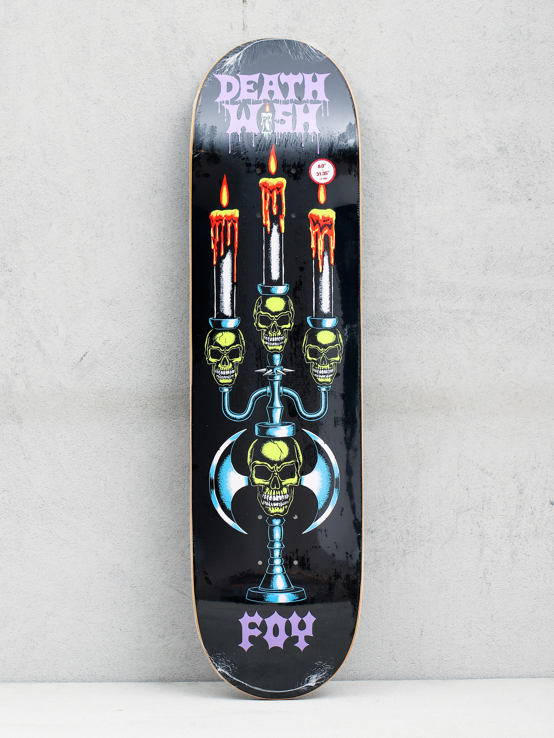 Deathwish Foy Forgotten Relics Deck (purple/black)