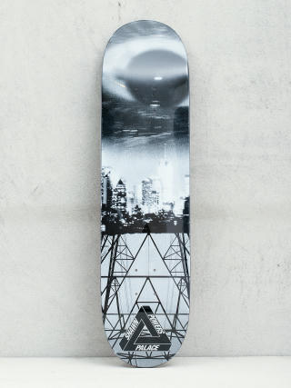 Palace Skateboards Powers Deck (black/white)