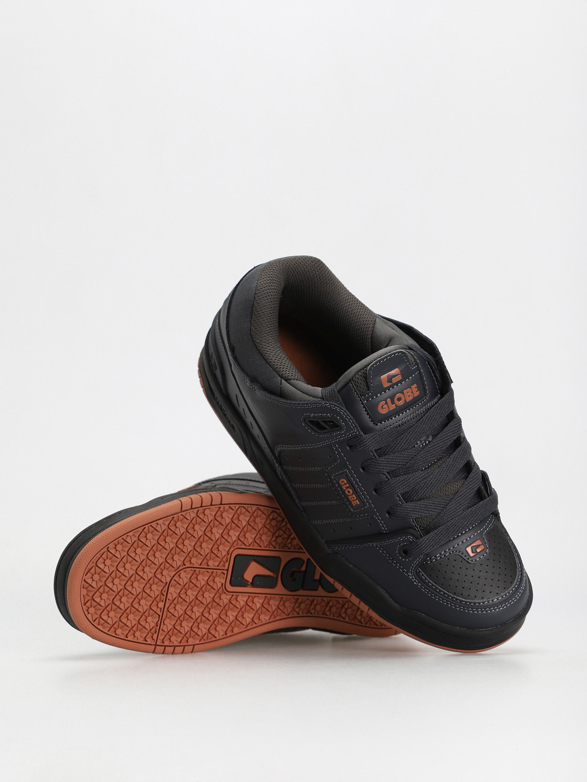 Globe Fusion Shoes (phantom/burnt orange)