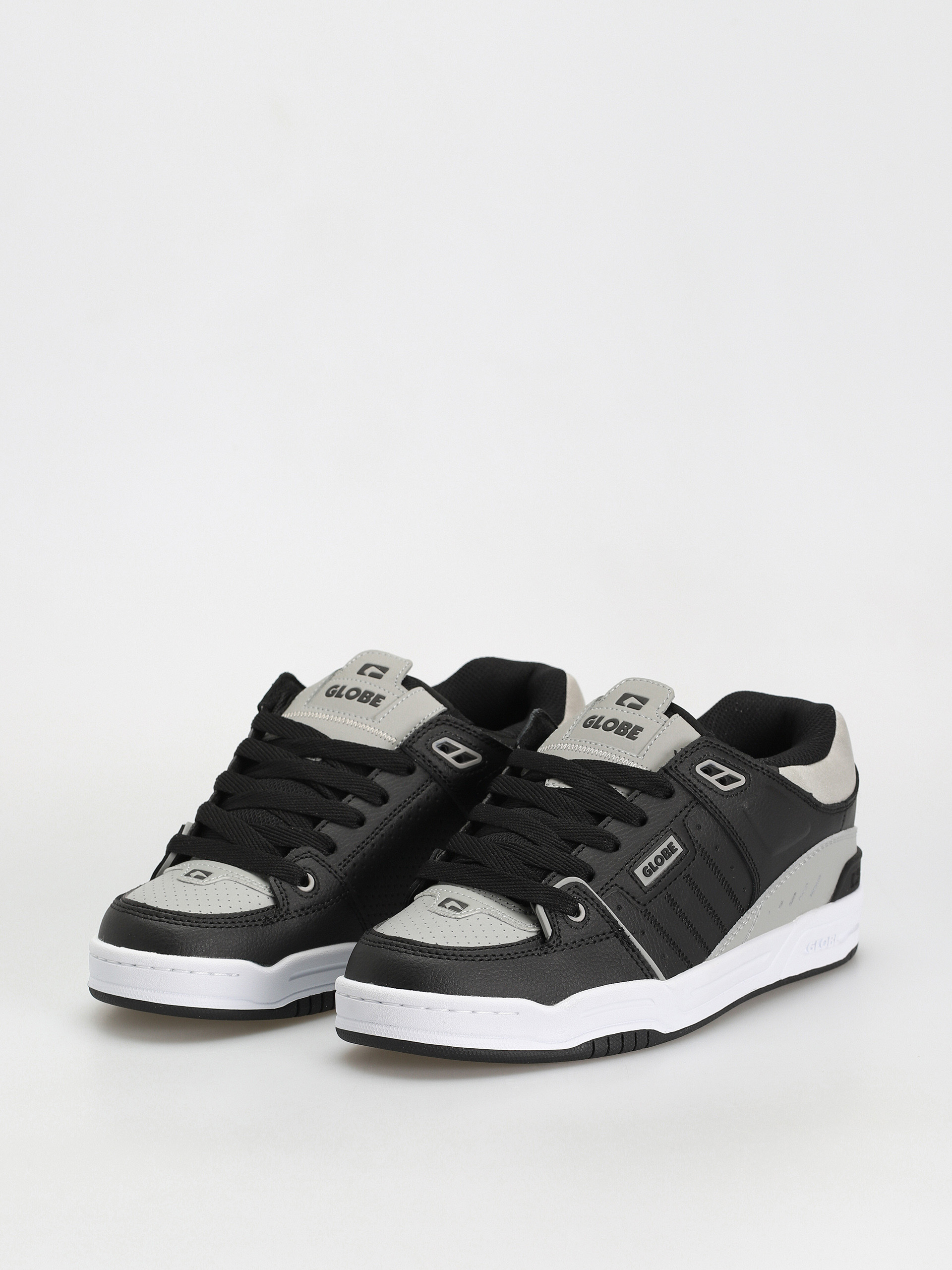 Globe Fusion Shoes (black/steel/white)