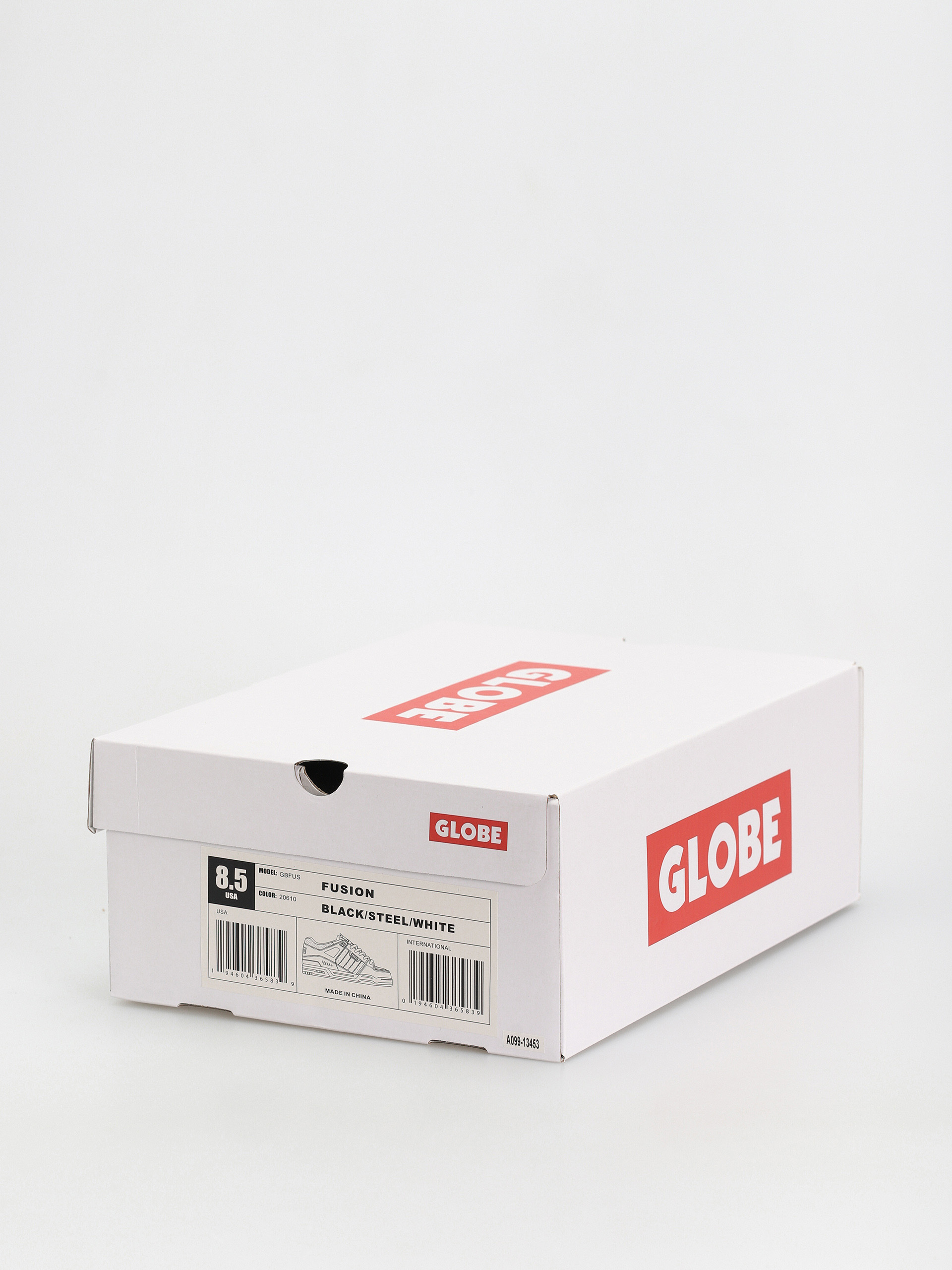 Globe Fusion Shoes (black/steel/white)