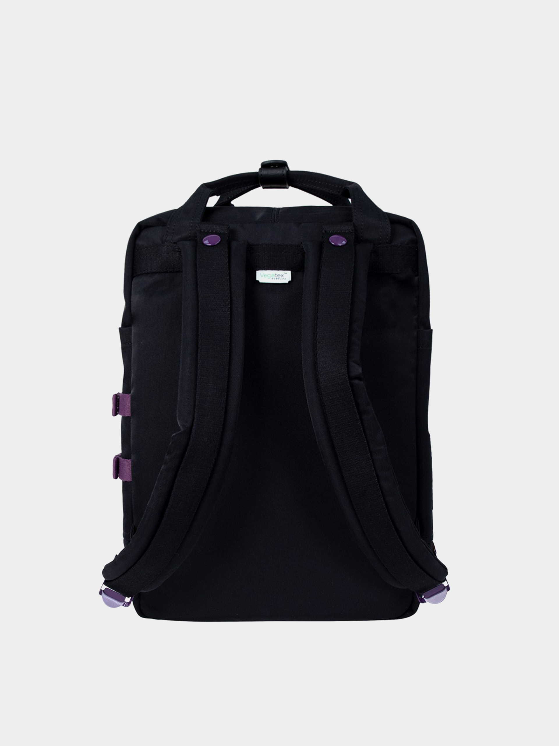 Doughnut Macaroon Happy Camper Series Rucksack Schwarz (black) - Main Image
