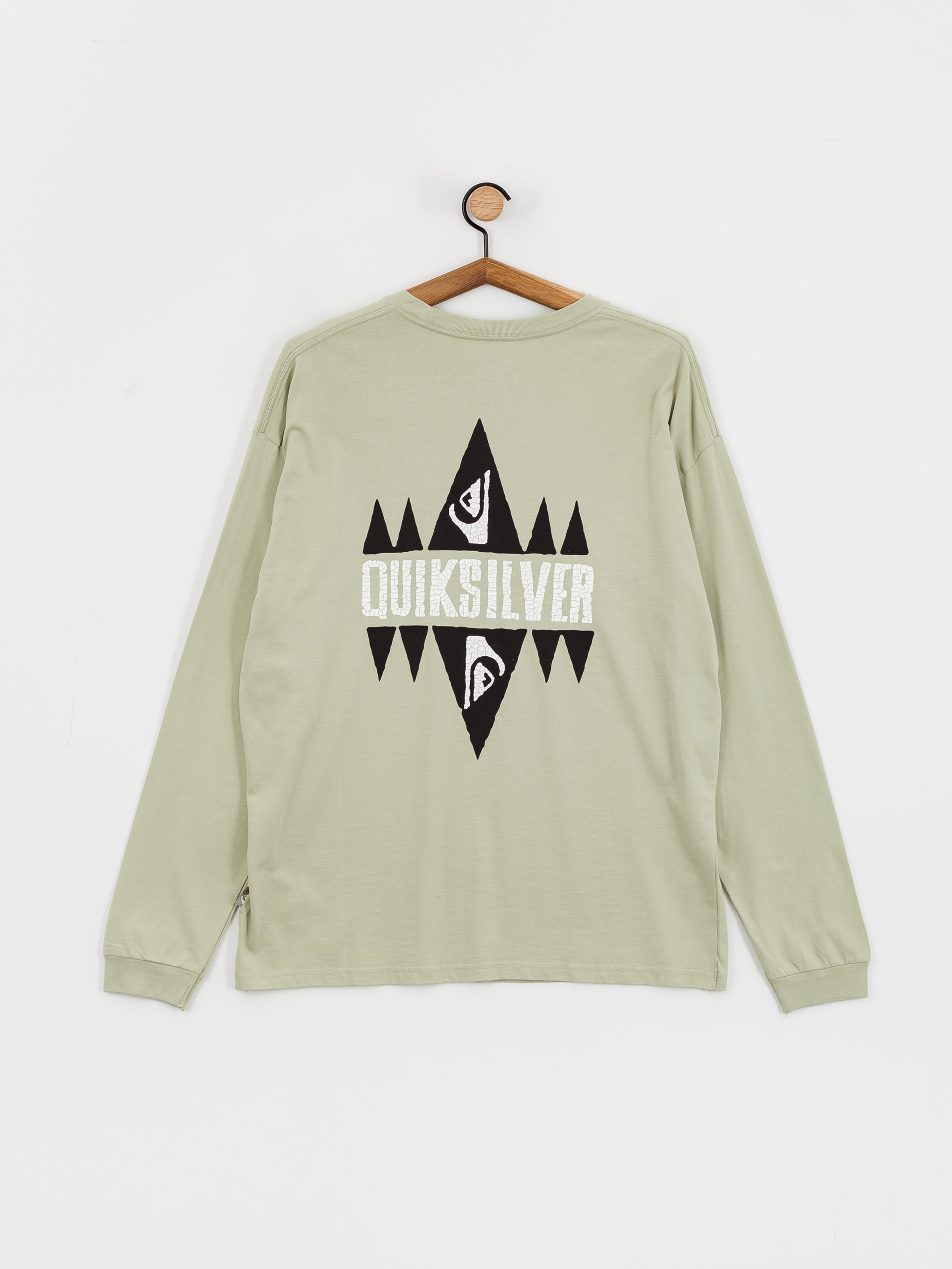 Quiksilver Take Us Back Ls Screen T-Shirt (desert sage)