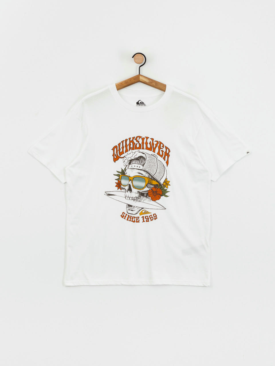 Quiksilver Qs Skull 69 T-Shirt (white)