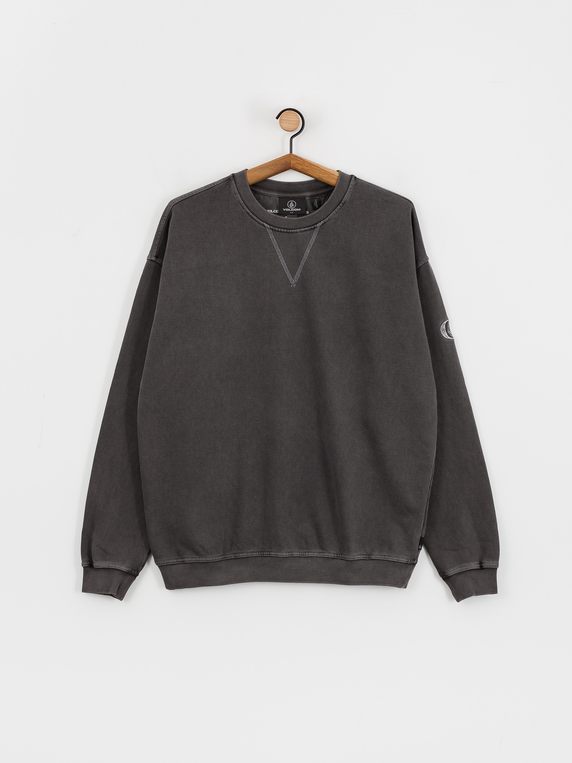 Volcom Skate Vitals Remy S Crew Sweatshirt (asphalt black)